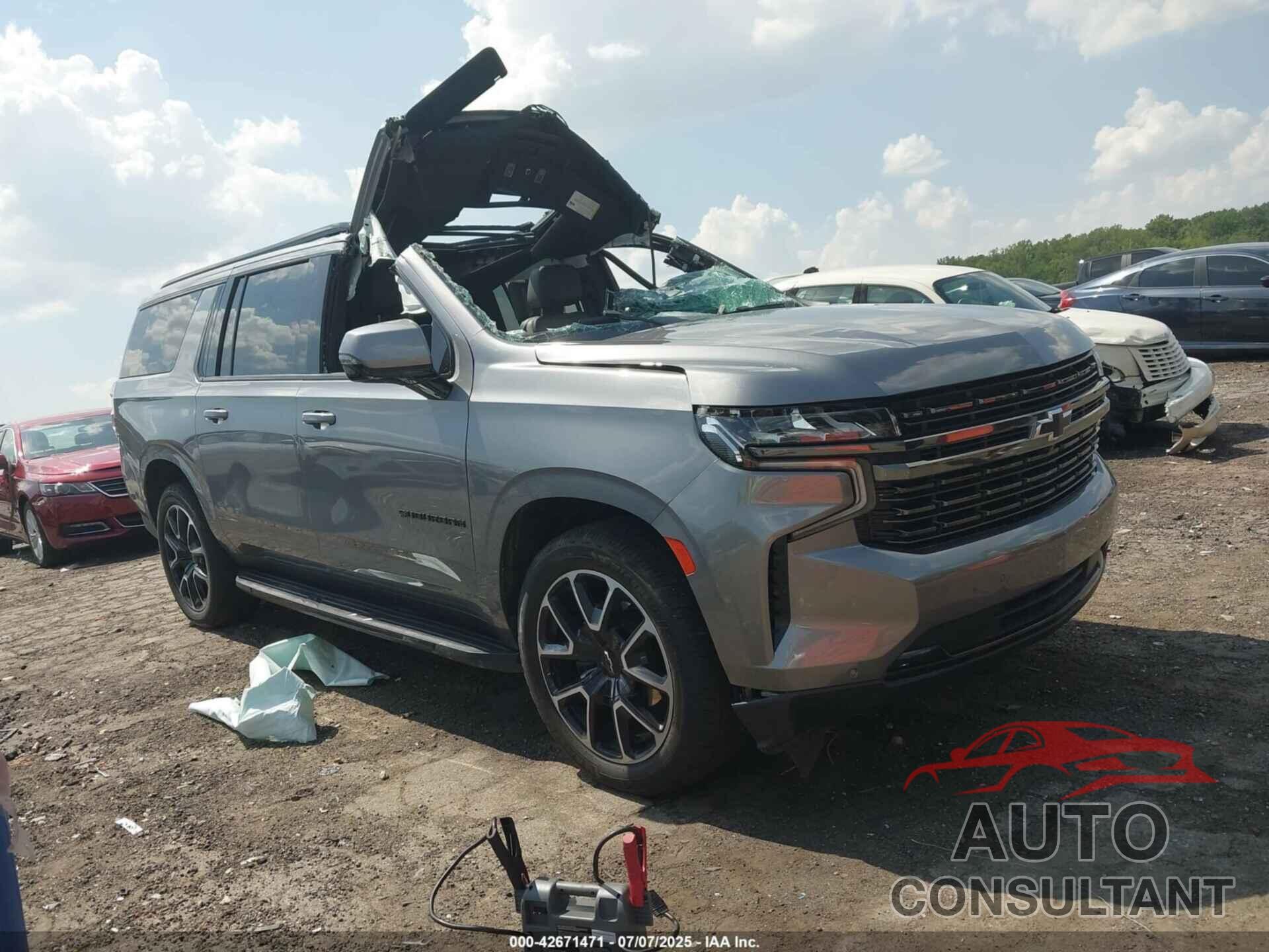CHEVROLET SUBURBAN 2022 - 1GNSCEKT2NR124124
