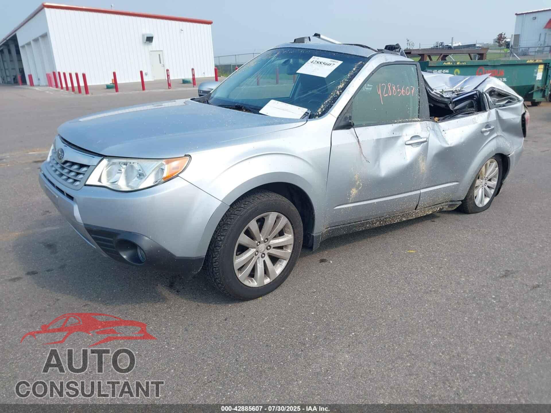 SUBARU FORESTER 2012 - JF2SHAGC1CH407565