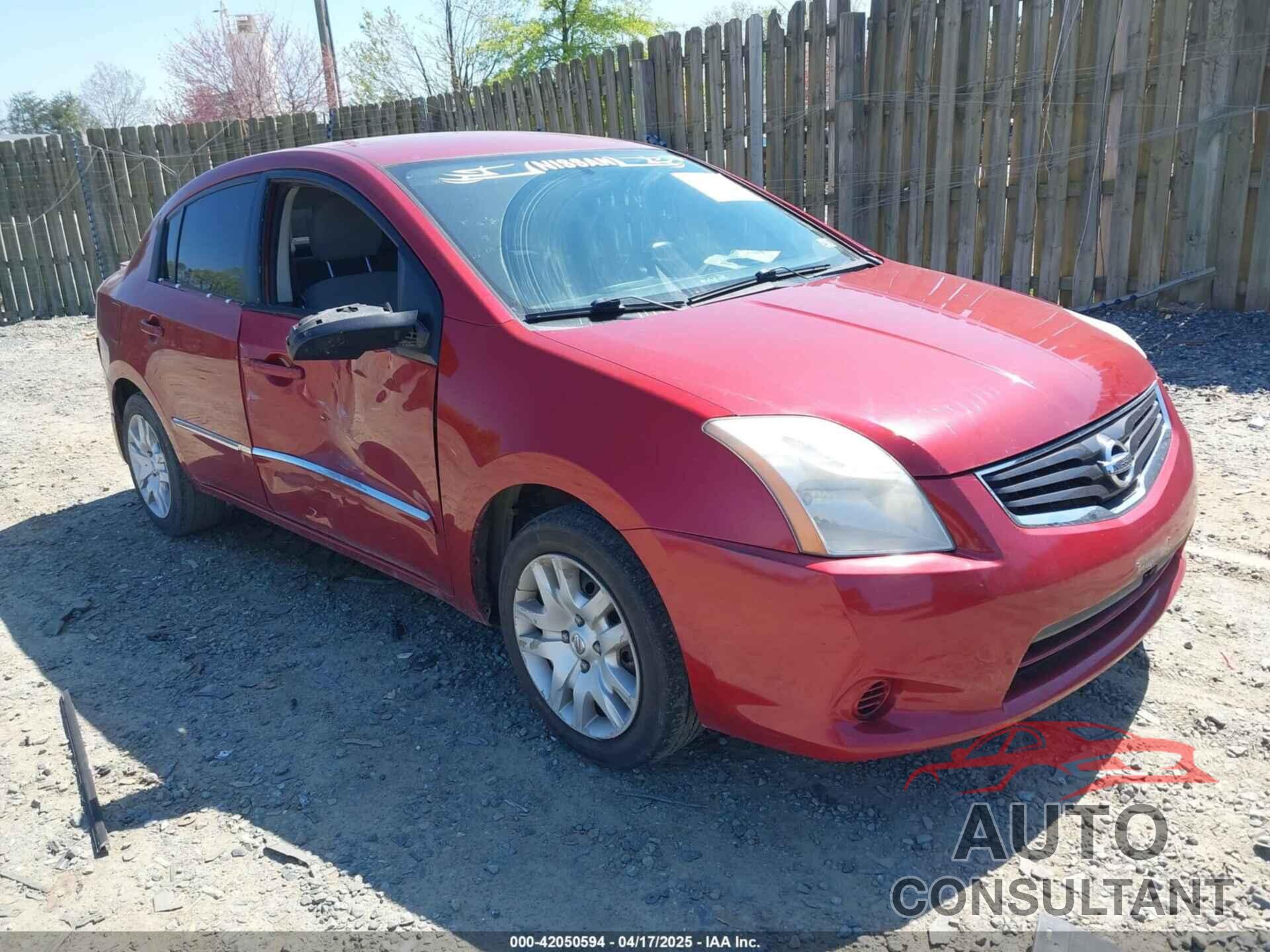 NISSAN SENTRA 2012 - 3N1AB6AP7CL707149