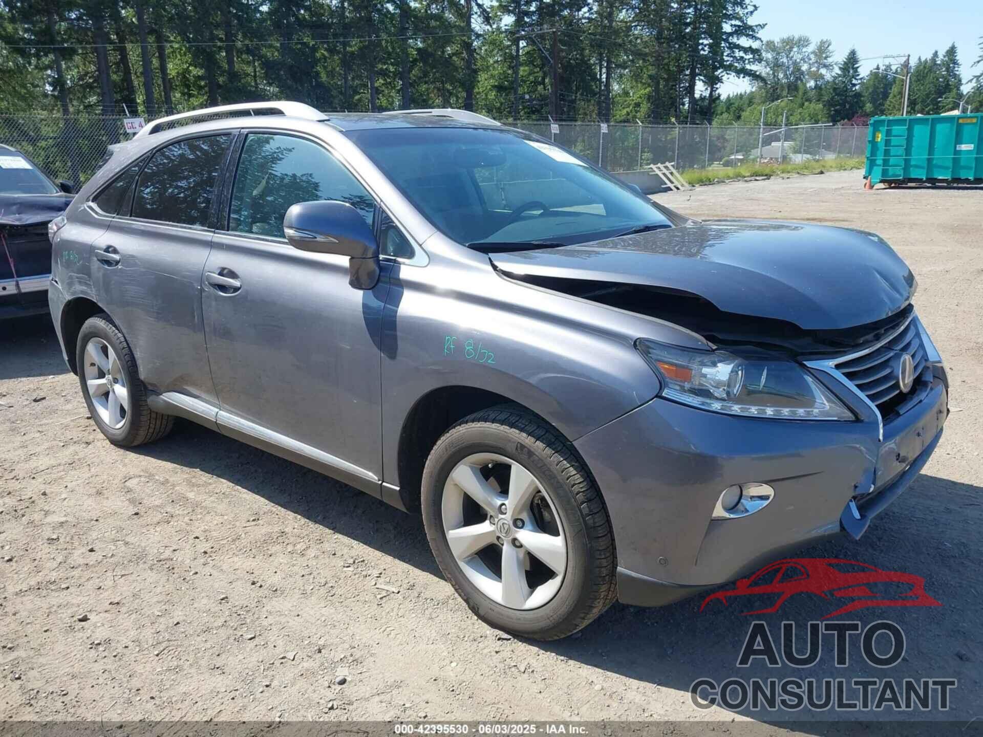 LEXUS RX 350 2013 - 2T2BK1BA5DC179321