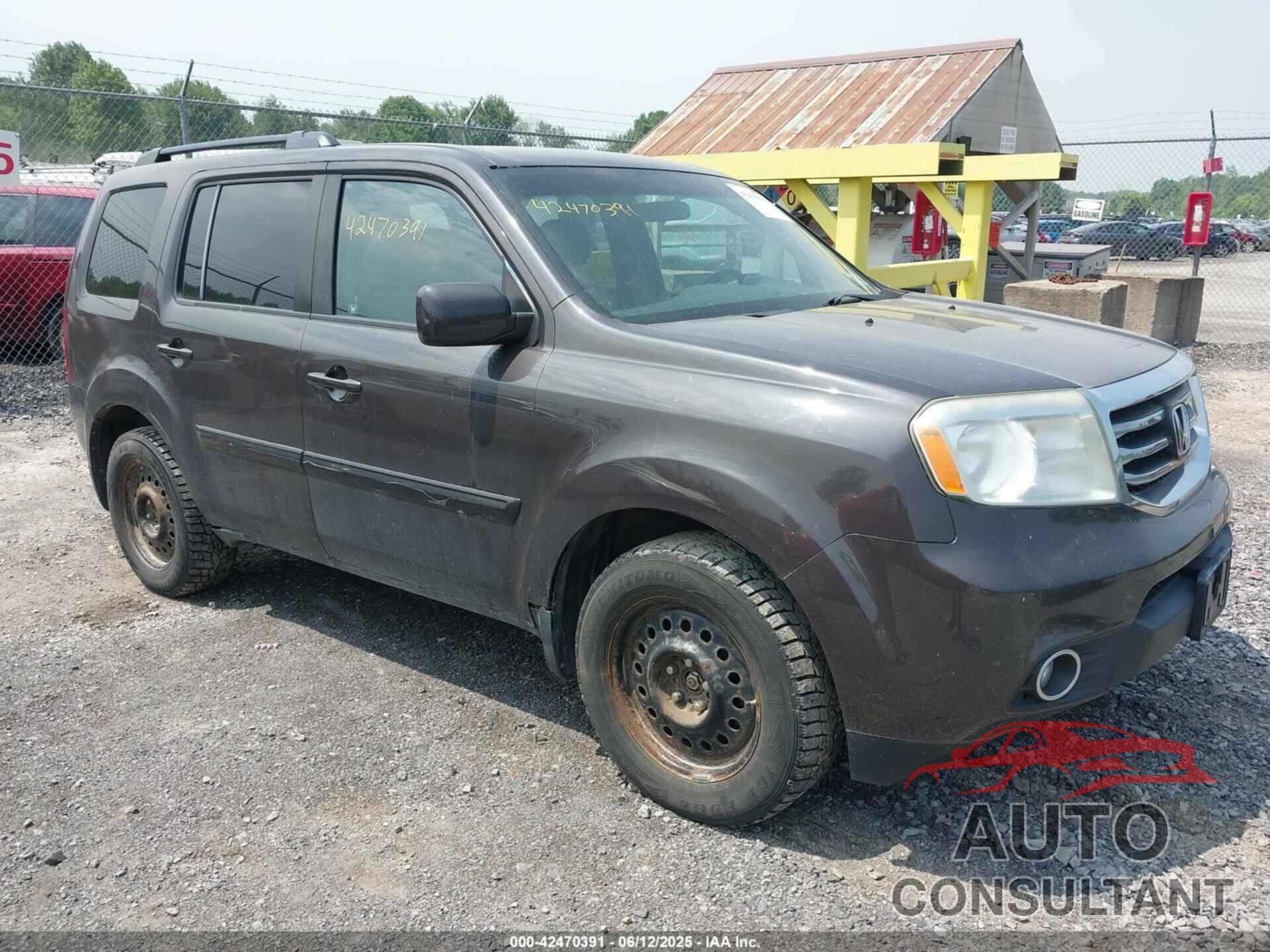 HONDA PILOT 2012 - 5FNYF4H41CB023485