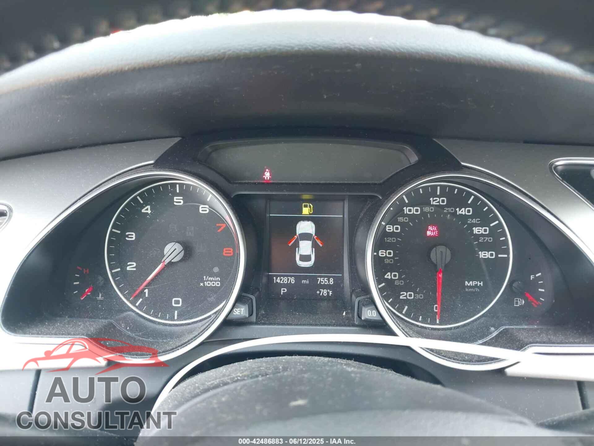 AUDI A5 2011 - WAULFAFR5BA009729