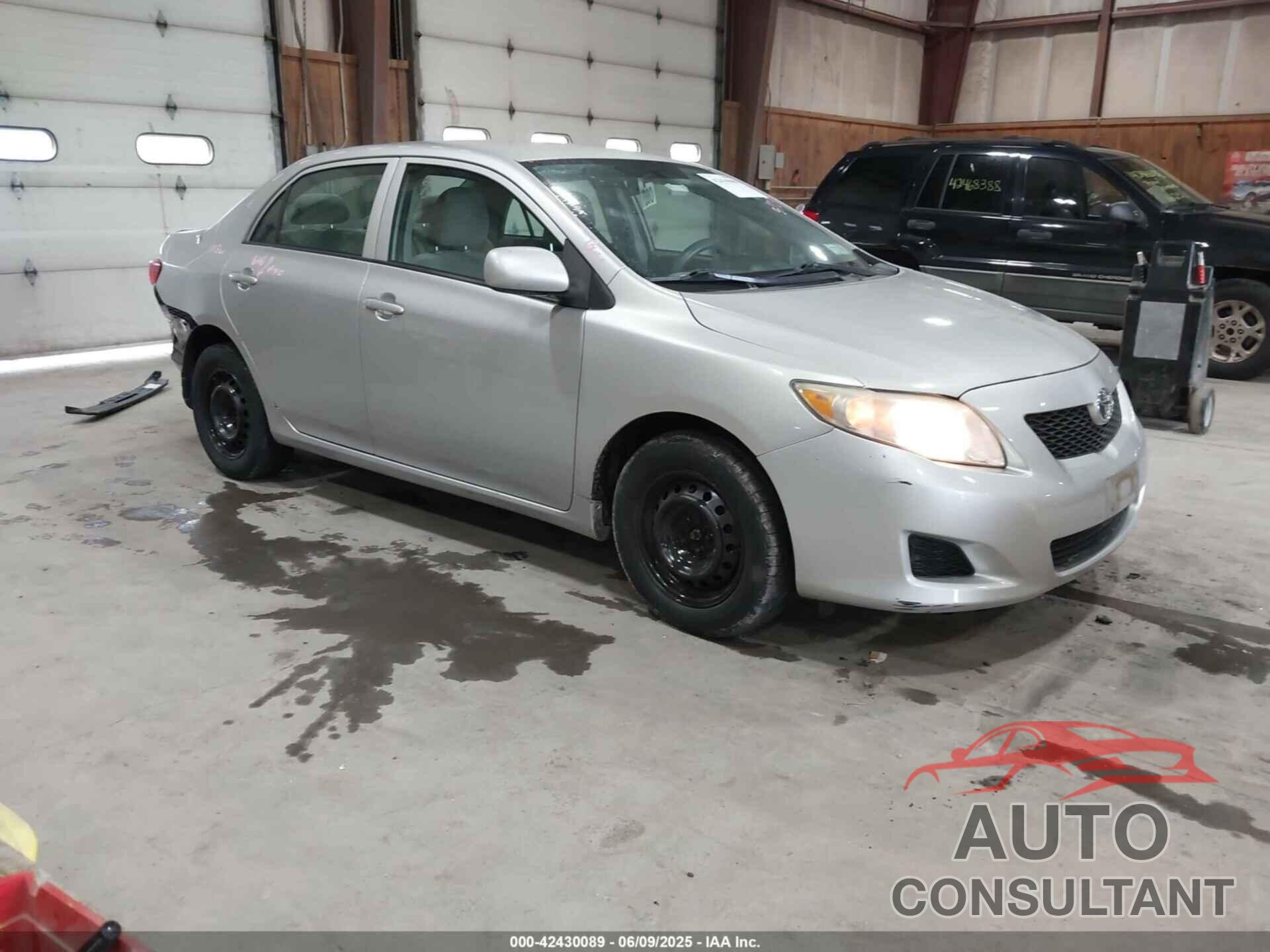 TOYOTA COROLLA 2009 - 1NXBU40E39Z037254
