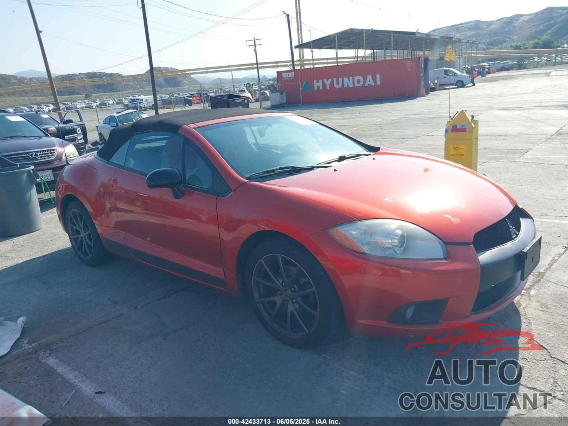 MITSUBISHI ECLIPSE SPYDER 2012 - 4A37L5EF5CE007952