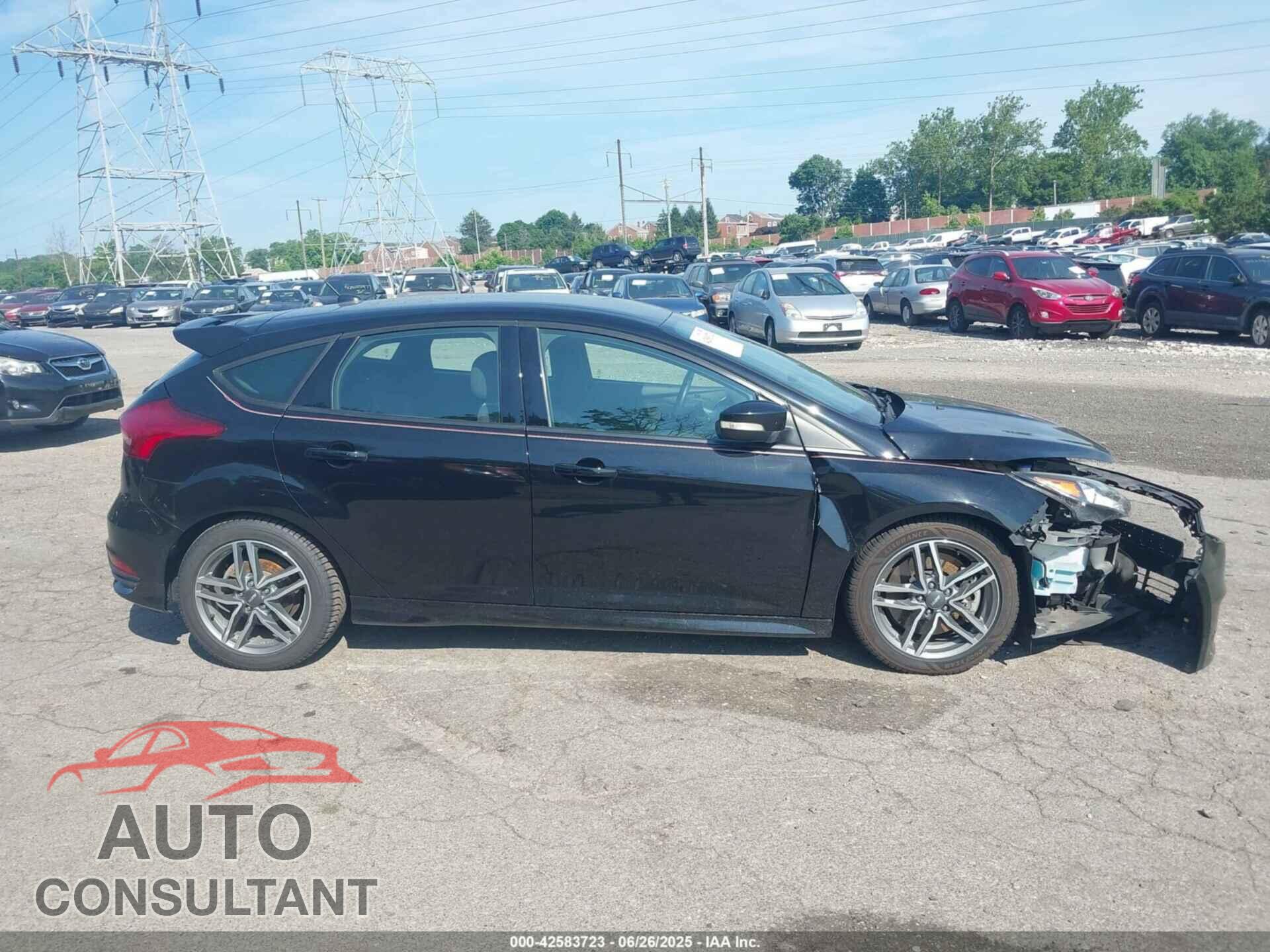 FORD FOCUS ST 2017 - 1FADP3L98HL336021