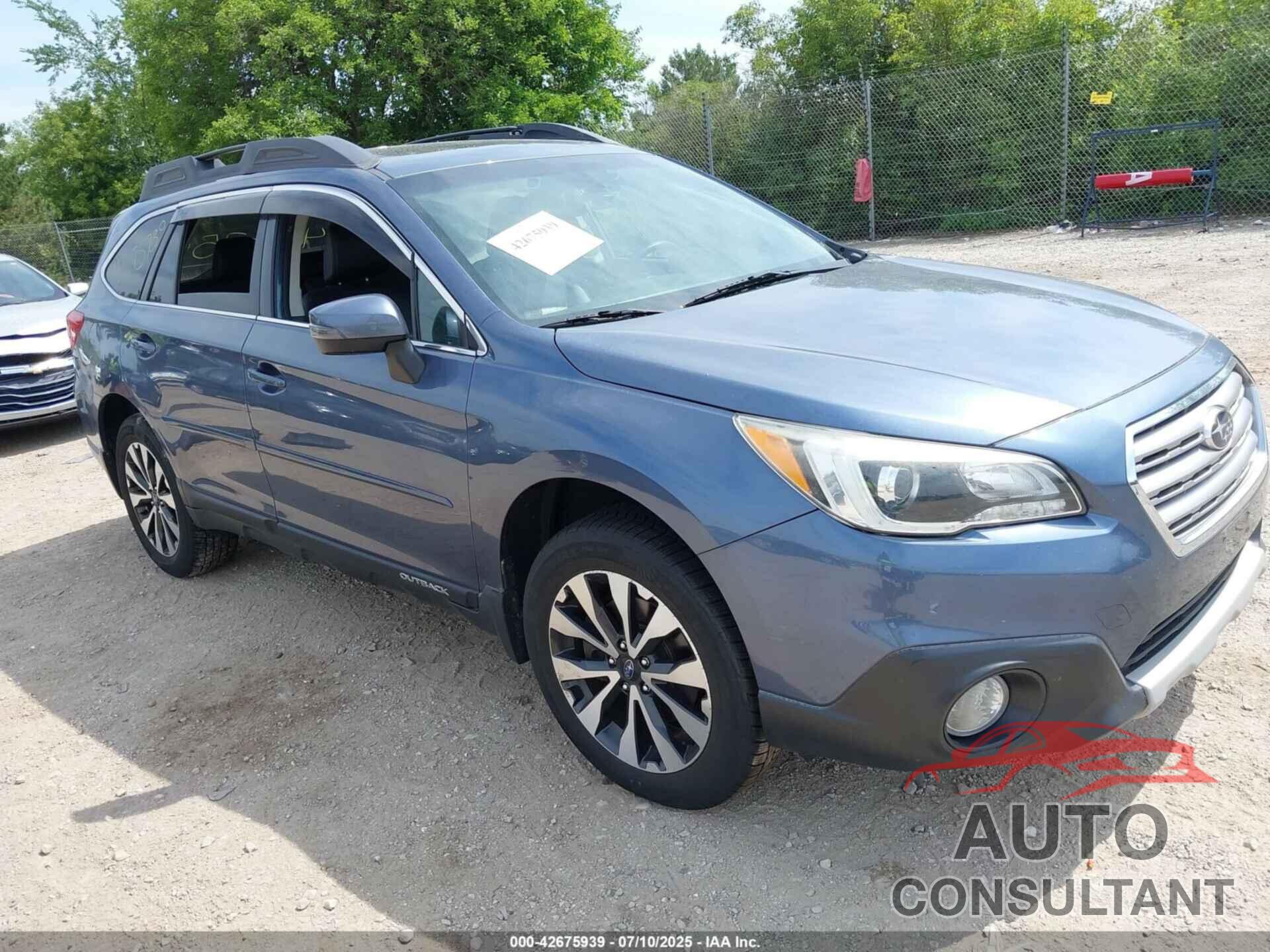 SUBARU OUTBACK 2017 - 4S4BSANC9H3292135