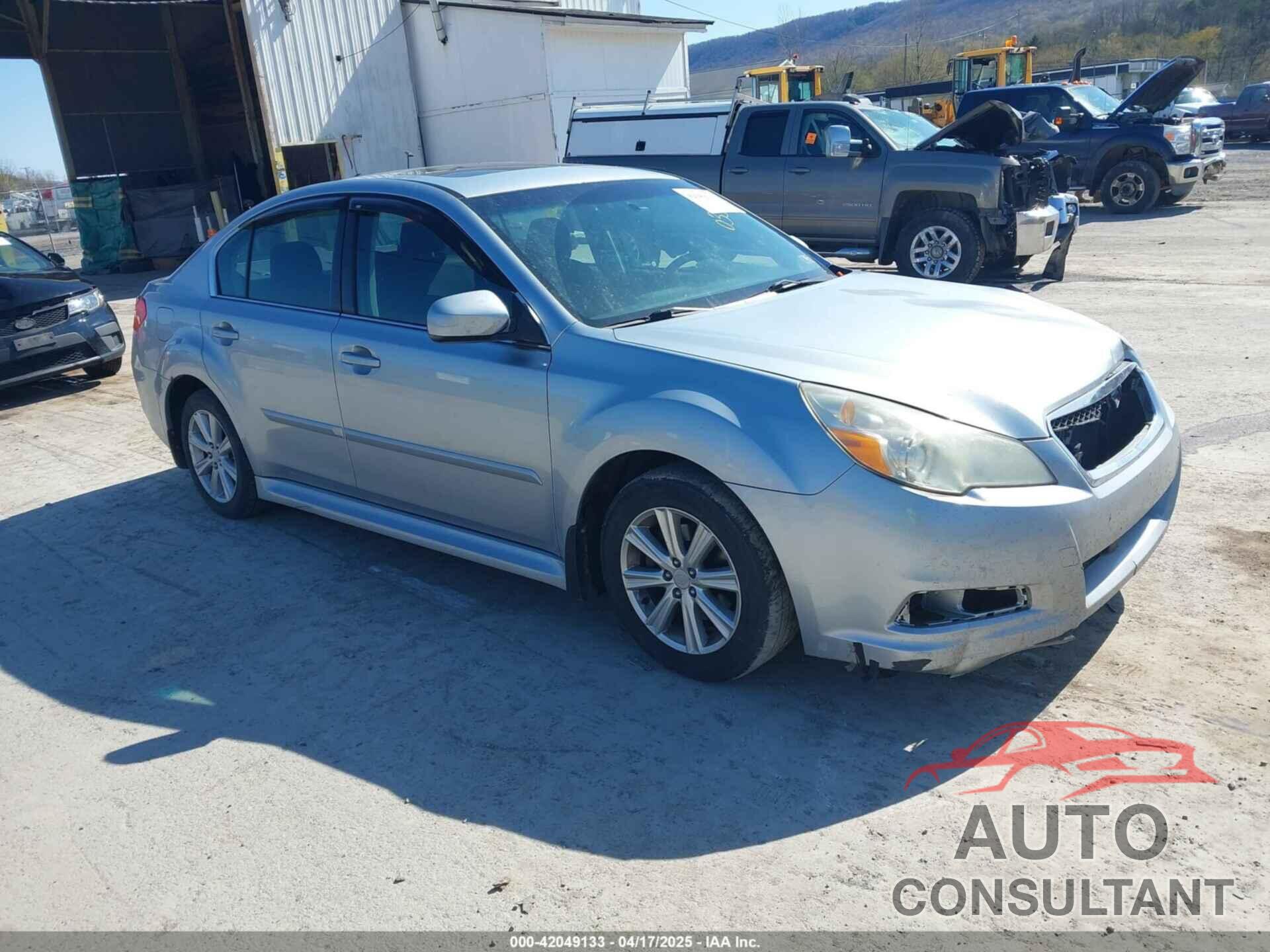 SUBARU LEGACY 2012 - 4S3BMBH63C3020330