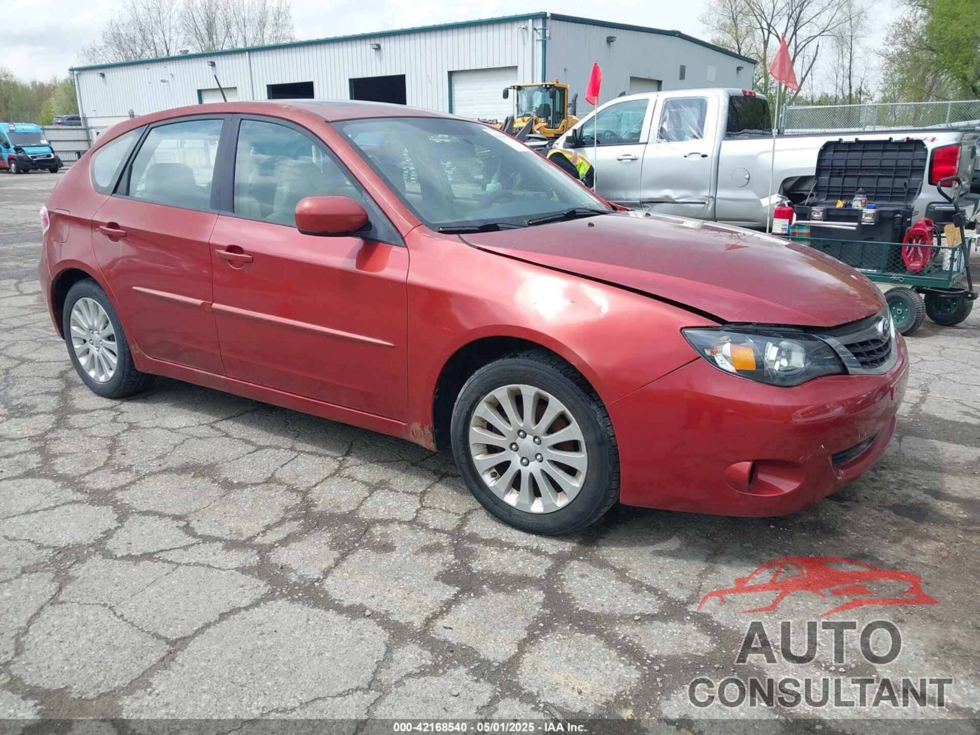 SUBARU IMPREZA 2009 - JF1GH60699G820957
