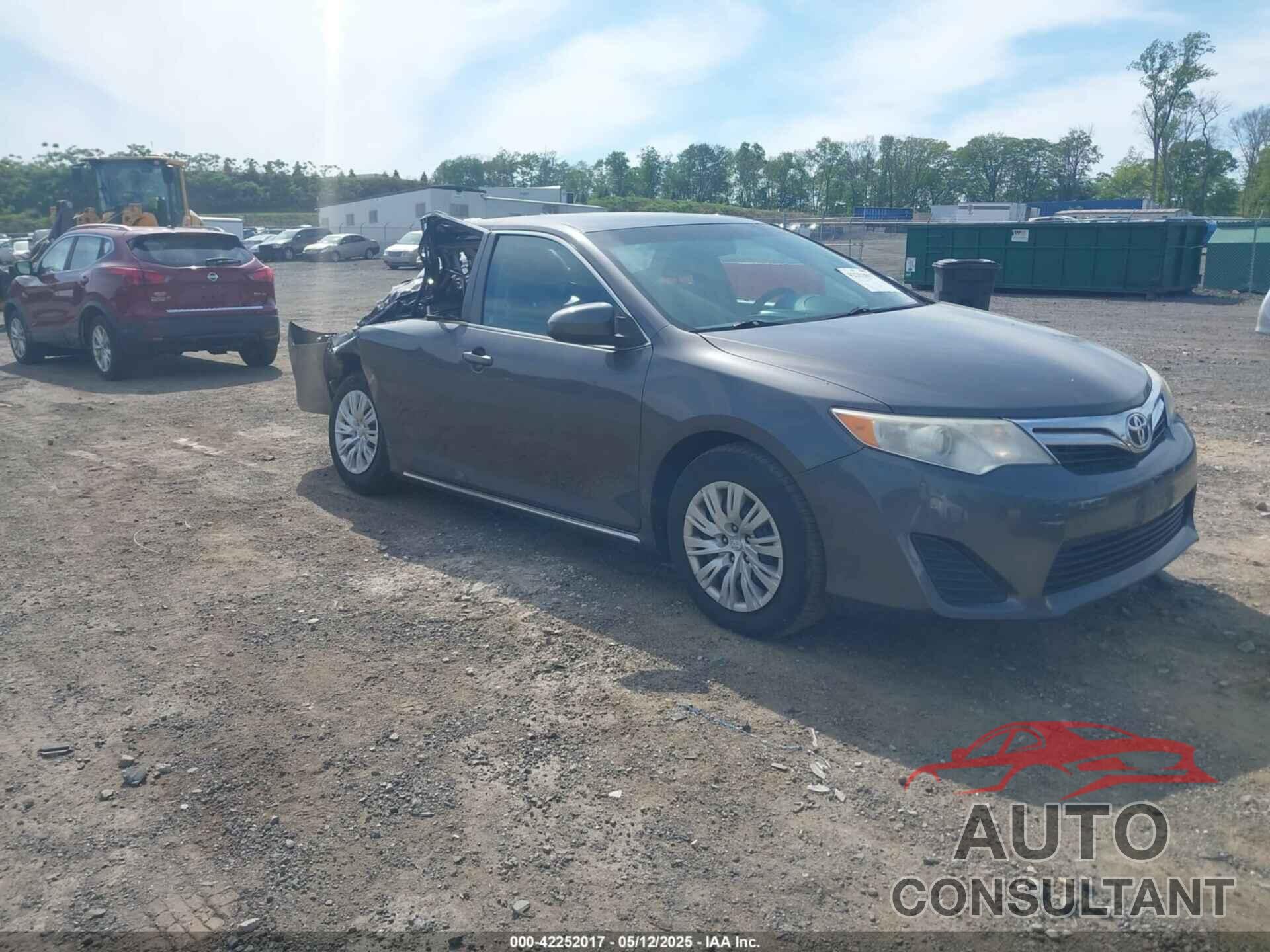 TOYOTA CAMRY 2012 - 4T4BF1FK6CR257118