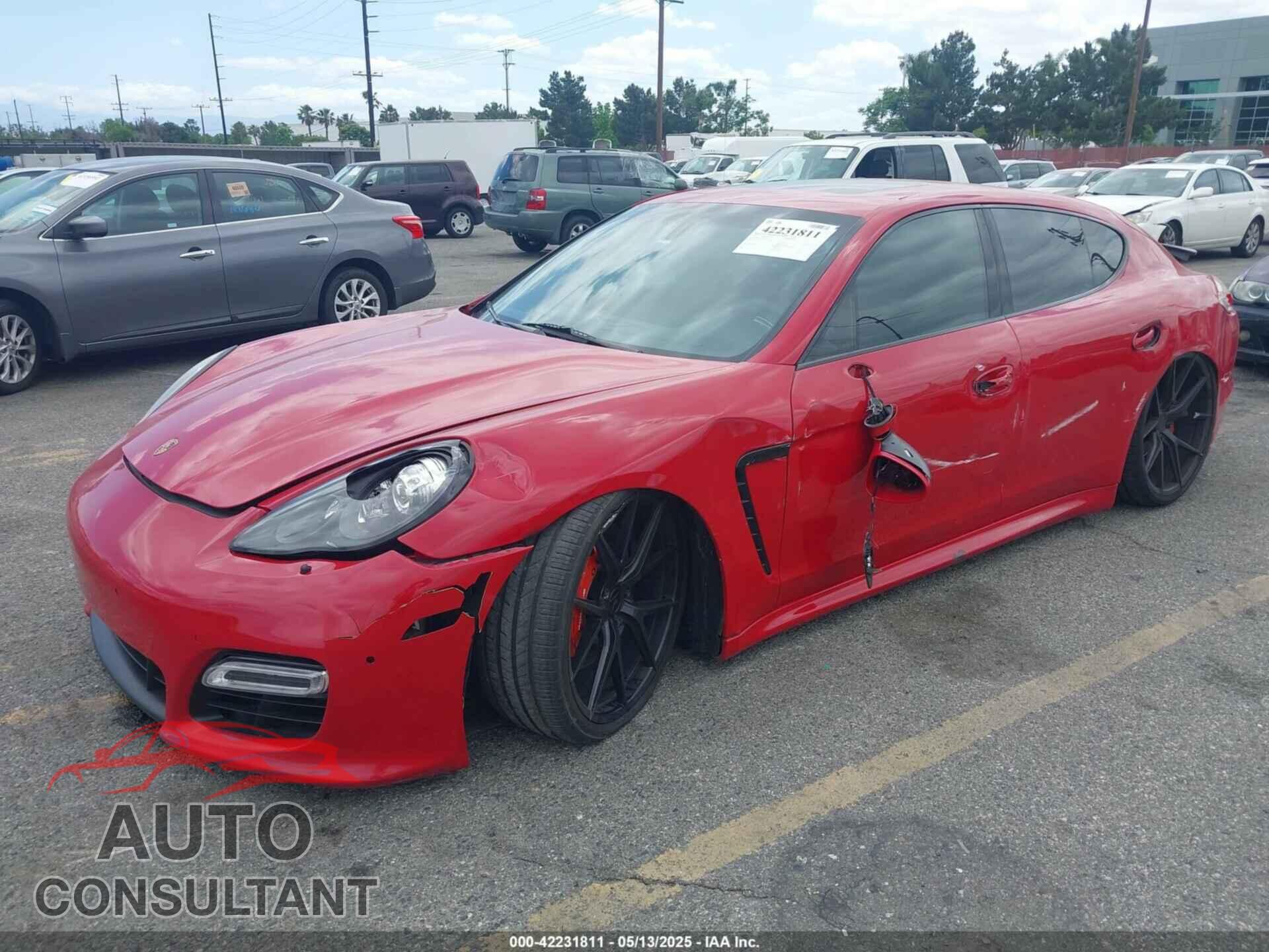 PORSCHE PANAMERA 2013 - WP0AF2A74DL075265