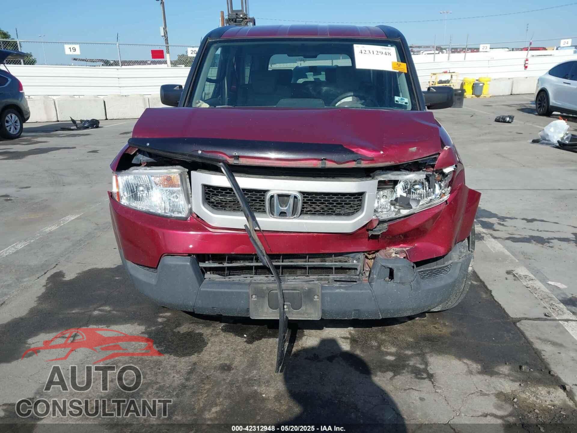 HONDA ELEMENT 2010 - 5J6YH2H76AL003679