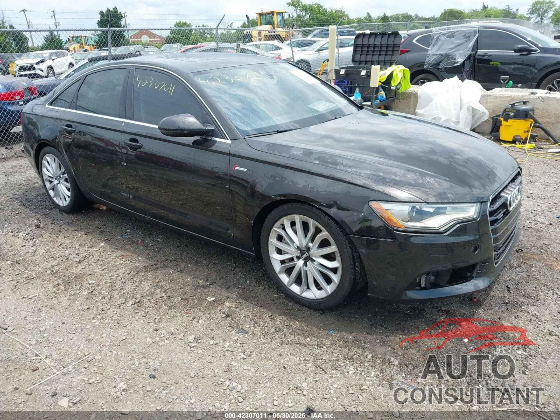 AUDI A6 2012 - WAUGGAFC5CN153964
