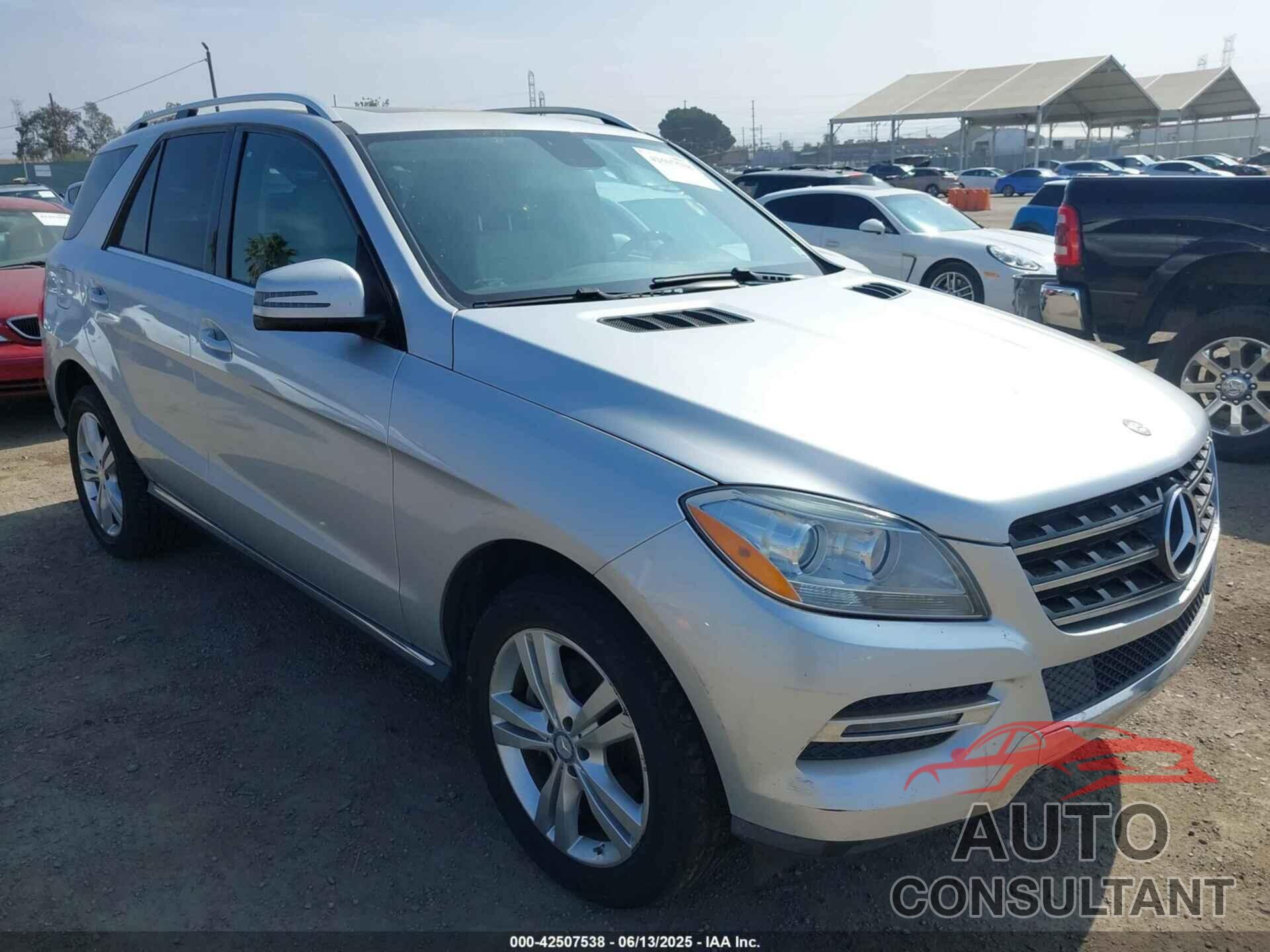 MERCEDES-BENZ ML 350 BLUETEC 2013 - 4JGDA2EB5DA252634
