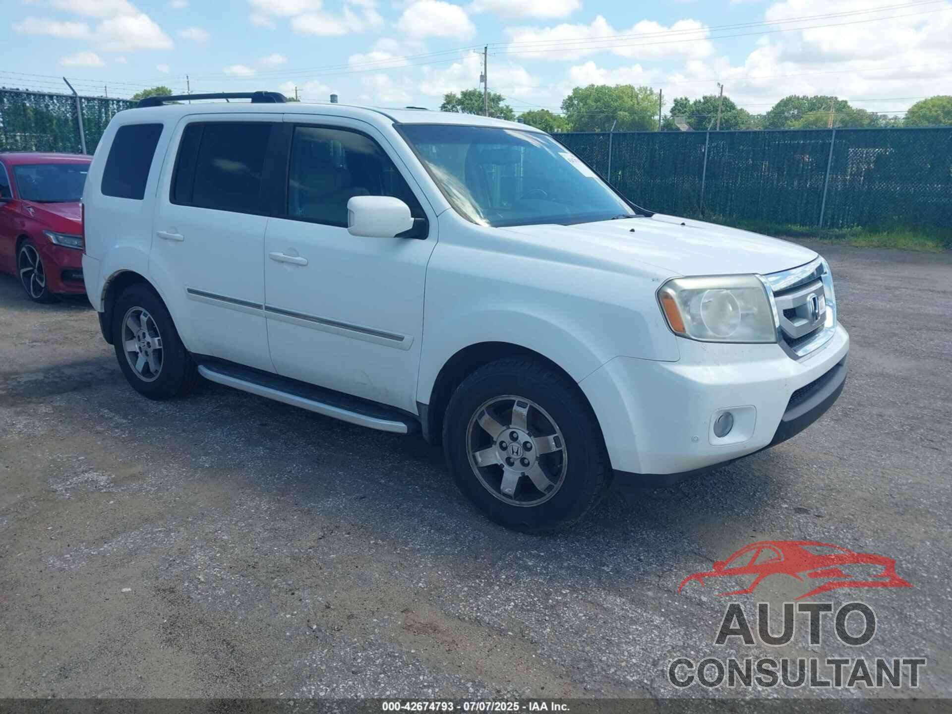 HONDA PILOT 2010 - 5FNYF4H99AB004420