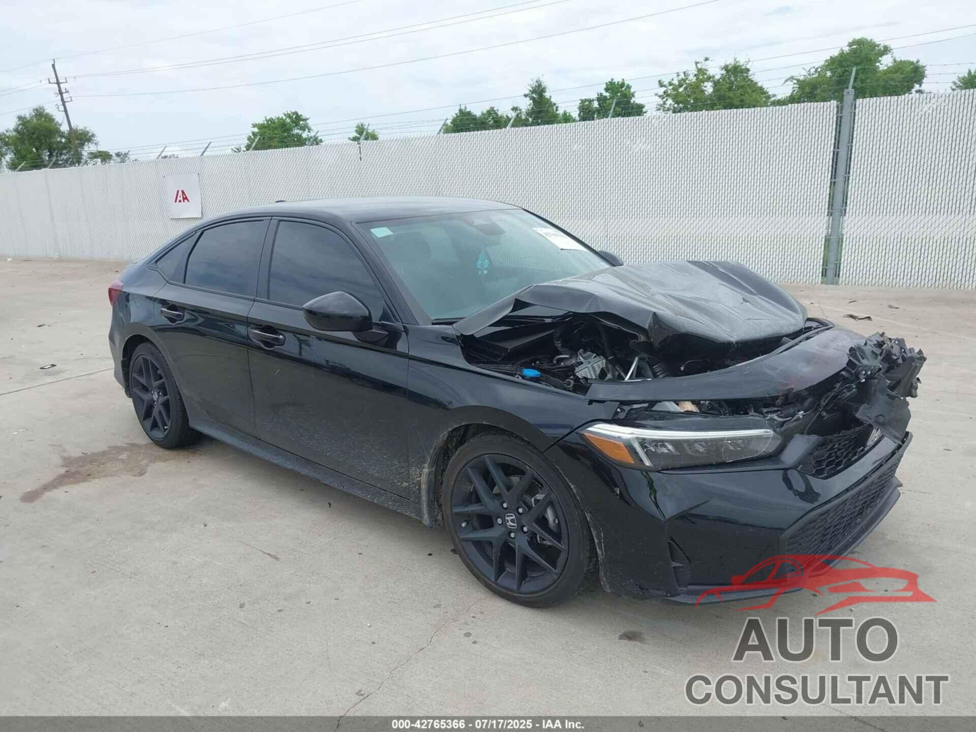 HONDA CIVIC 2025 - 2HGFE2F54SH582369