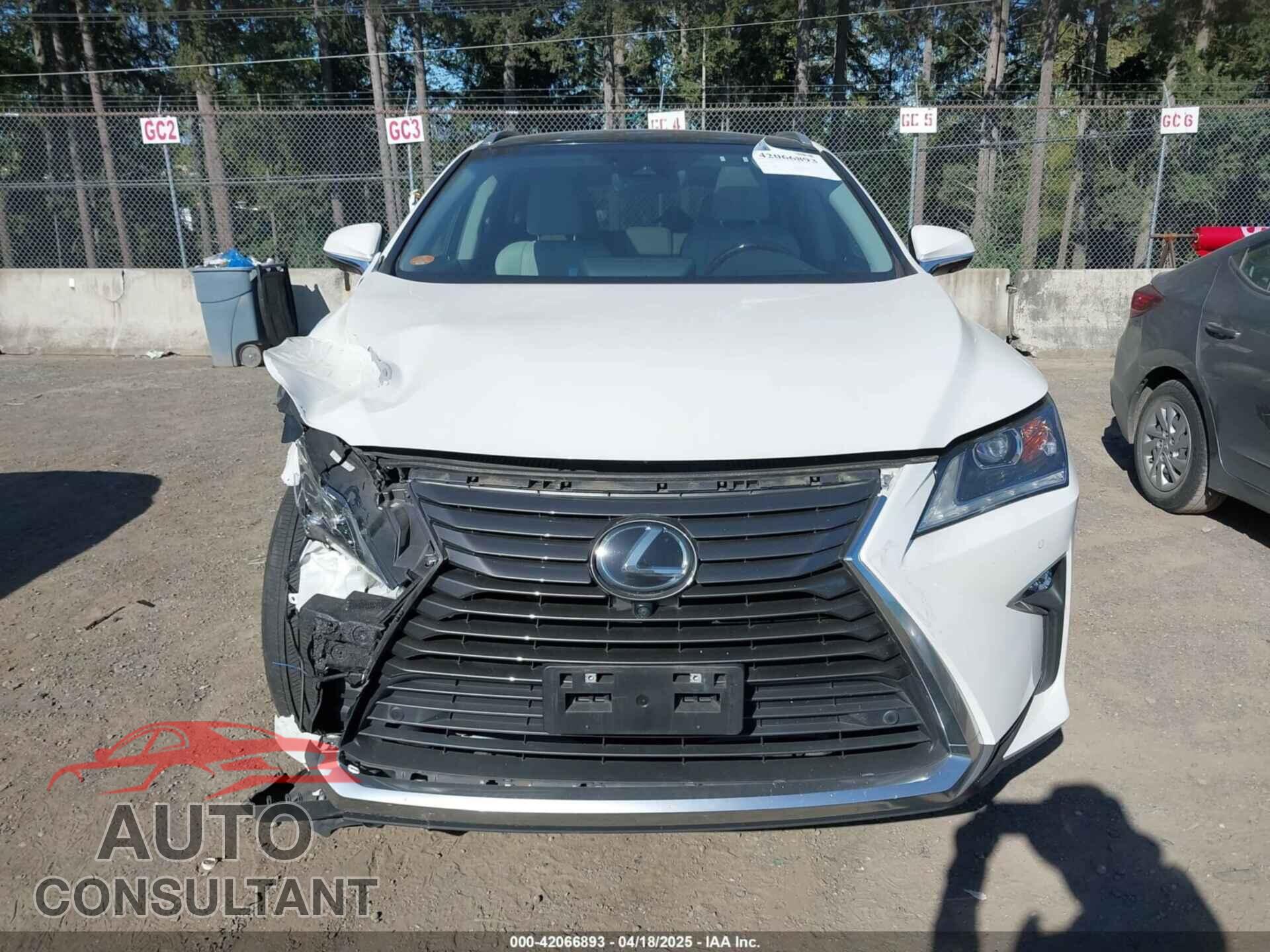 LEXUS RX 350 2017 - 2T2ZZMCA8HC092917