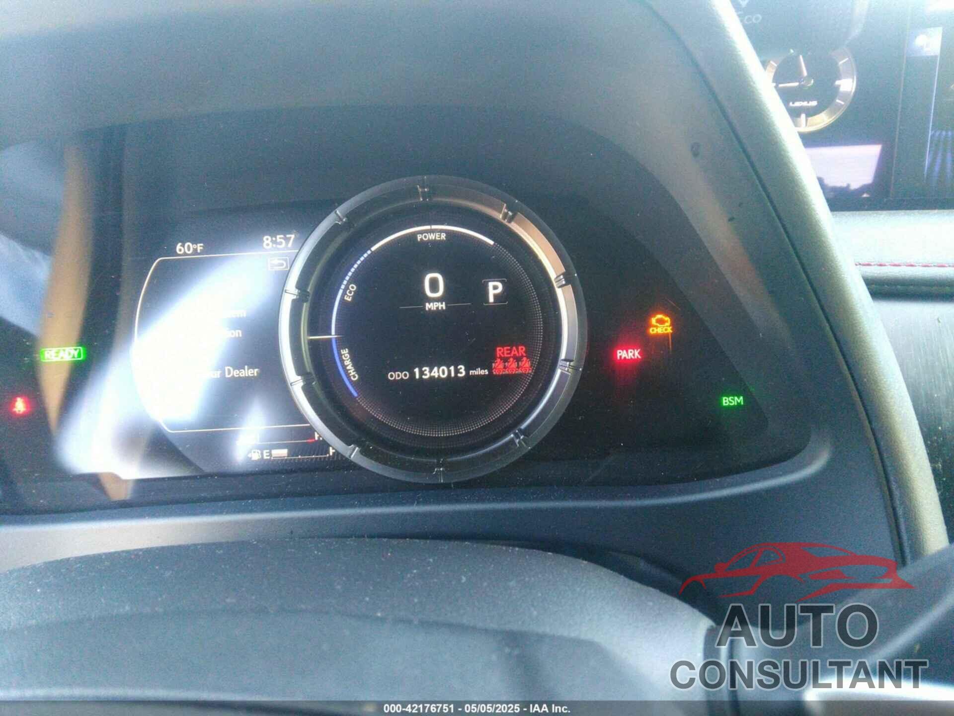 LEXUS UX 250H 2019 - JTHU9JBH7K2012295