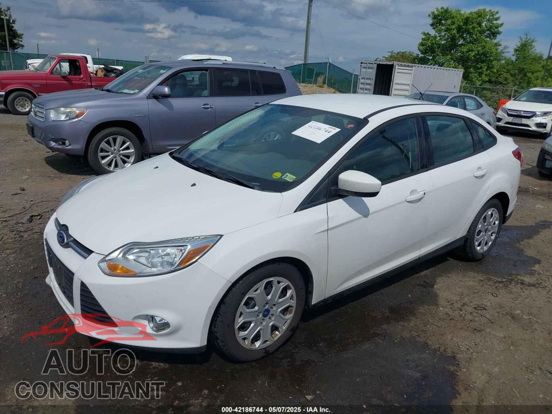 FORD FOCUS 2012 - 1FAHP3F25CL370507