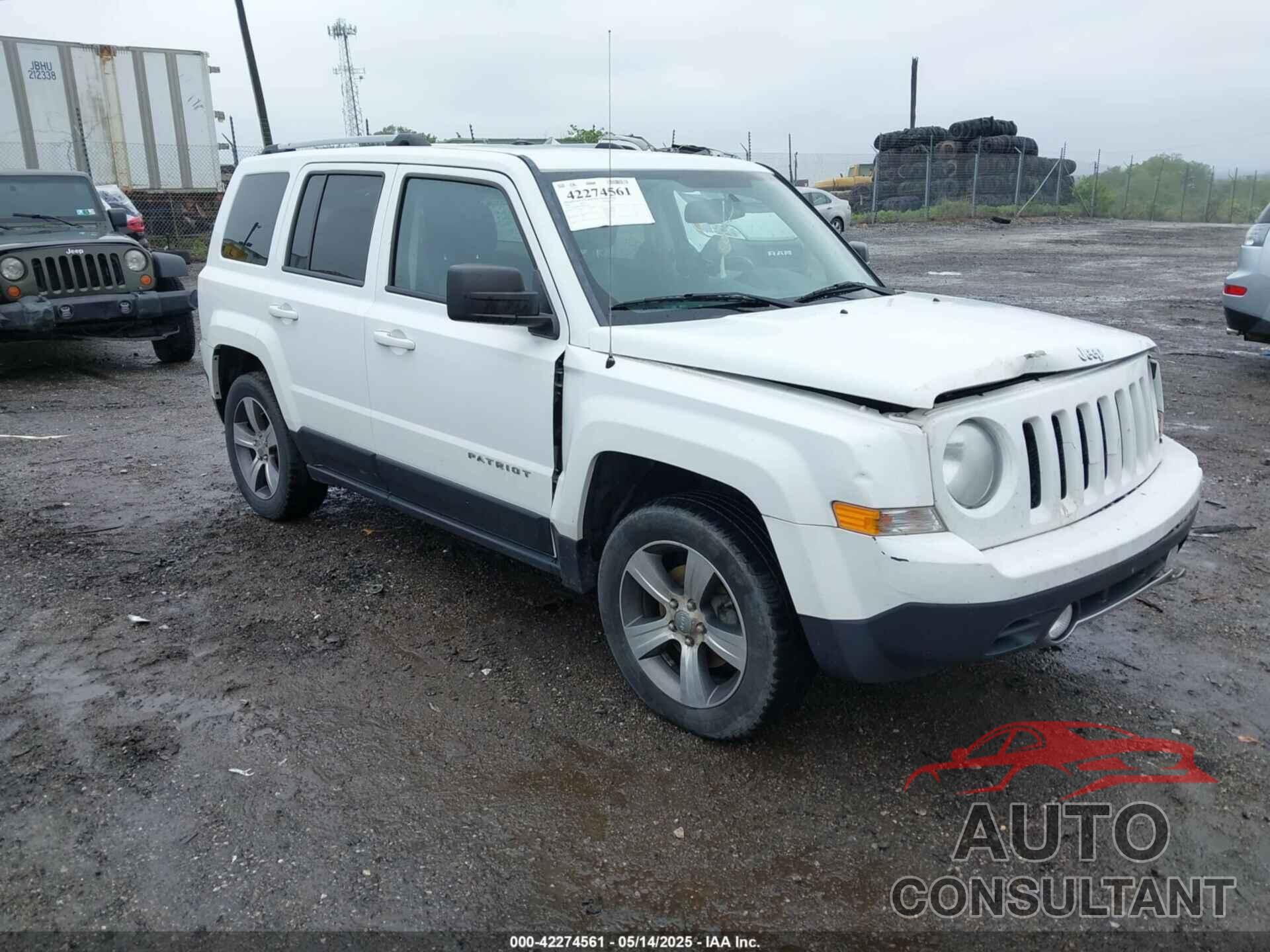 JEEP PATRIOT 2016 - 1C4NJPFA9GD537013