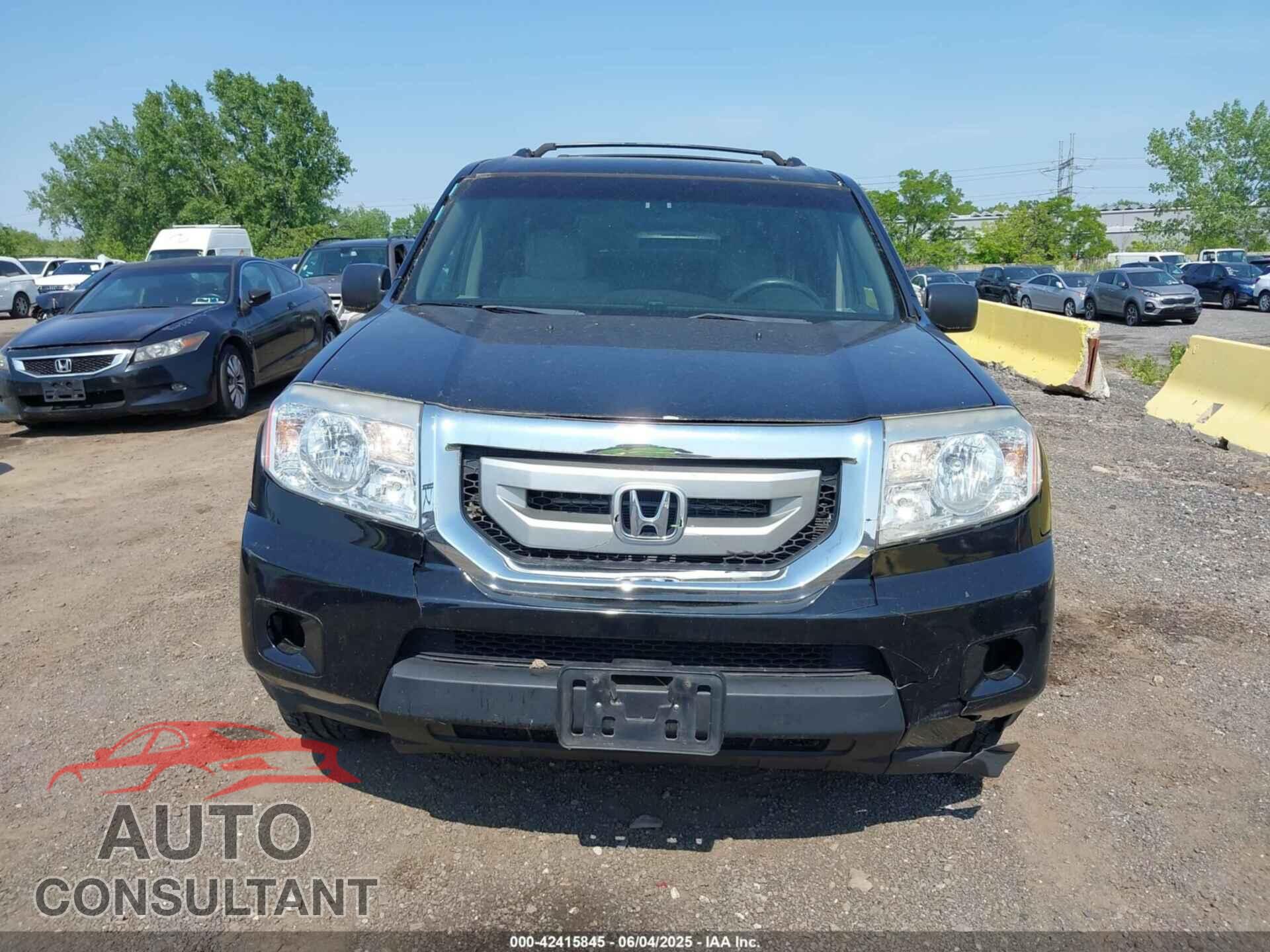 HONDA PILOT 2011 - 5FNYF4H26BB073375
