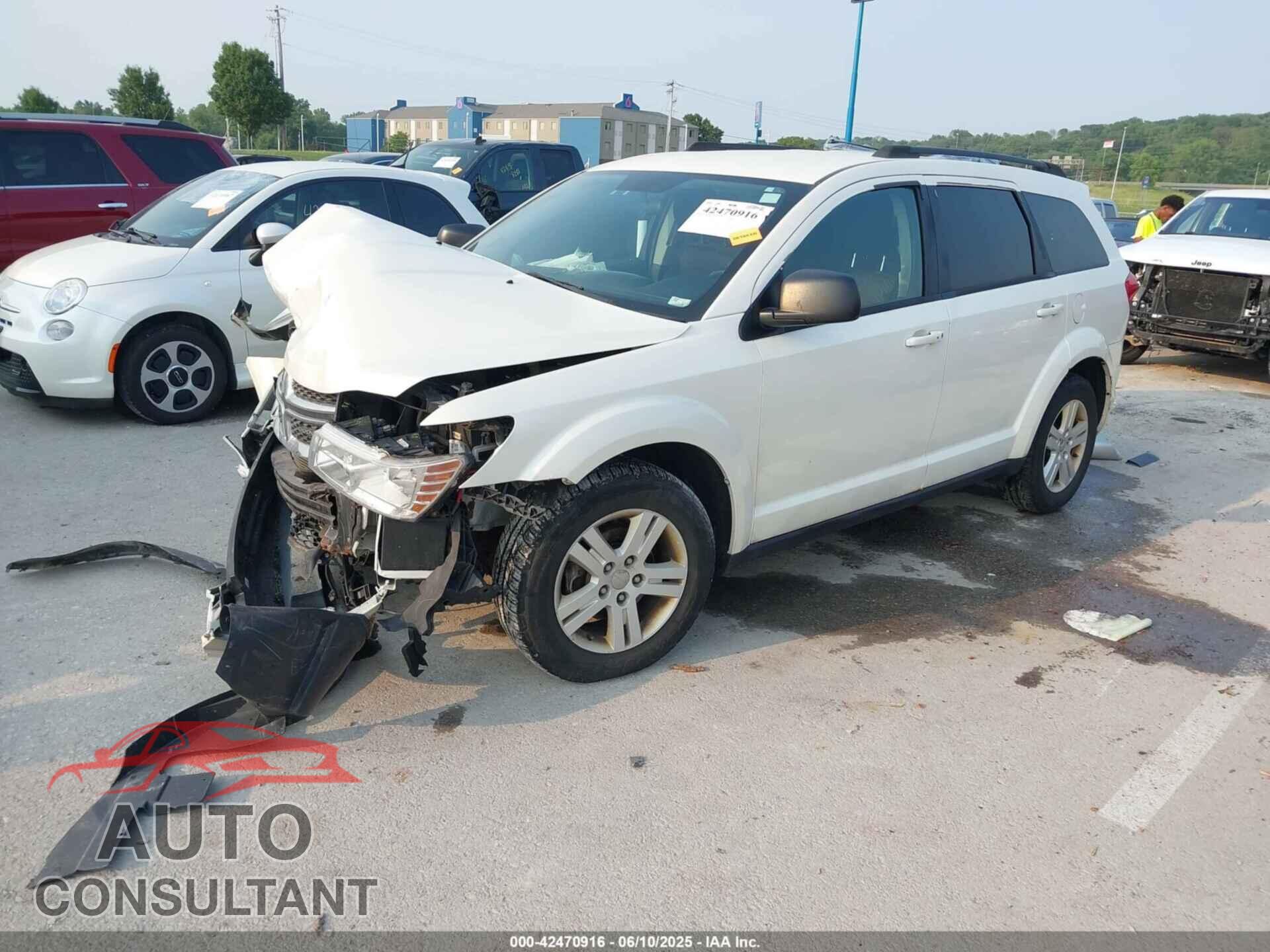 DODGE JOURNEY 2012 - 3C4PDCAB2CT314955