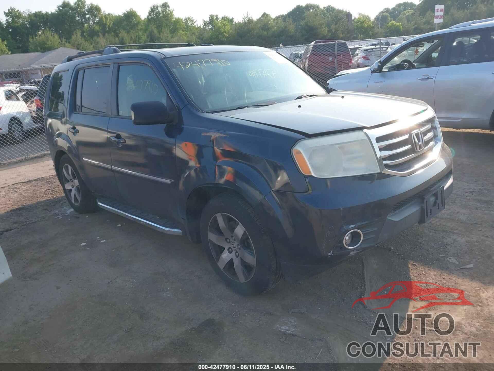 HONDA PILOT 2012 - 5FNYF4H99CB018949