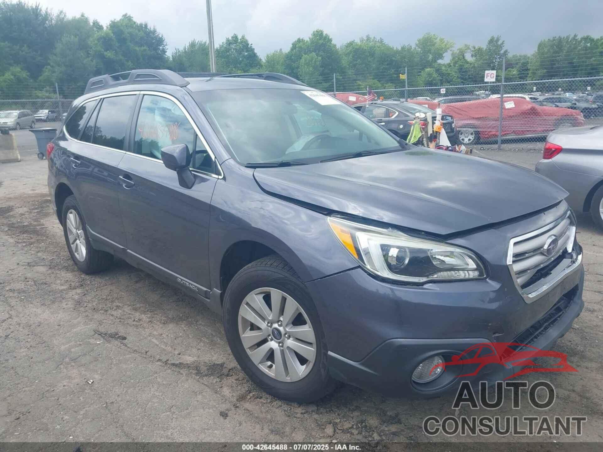 SUBARU OUTBACK 2016 - 4S4BSACC7G3310035