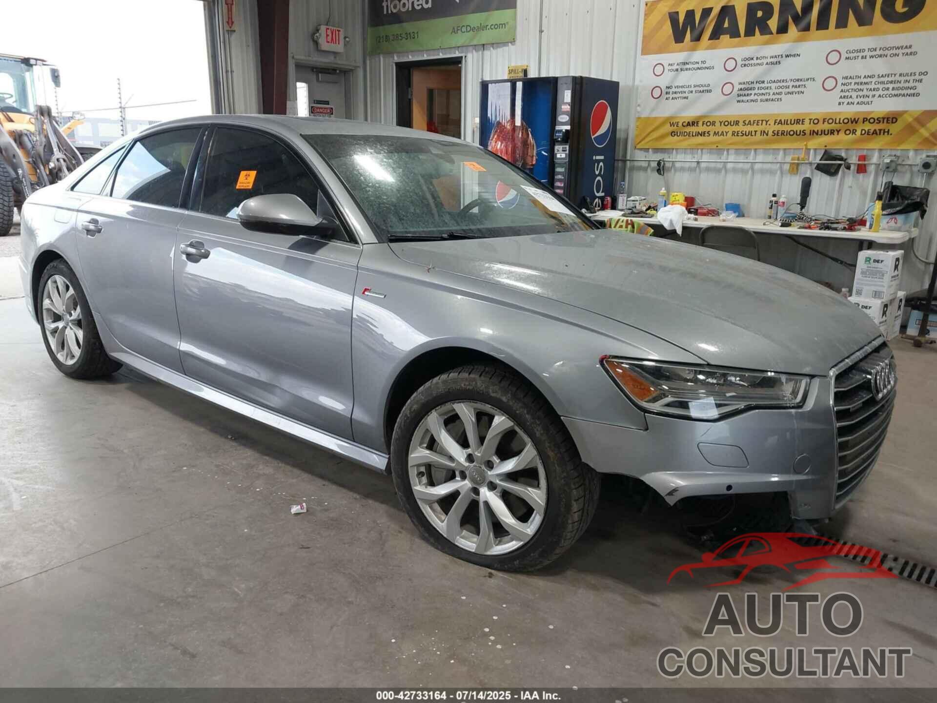 AUDI A6 2017 - WAUH2AFC1HN081865