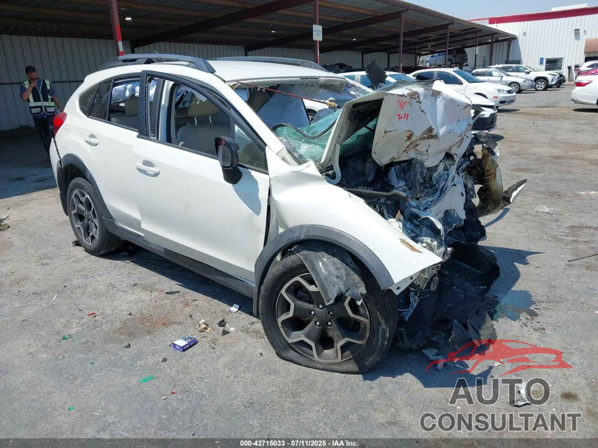 SUBARU XV CROSSTREK 2014 - JF2GPAGC7E8205213