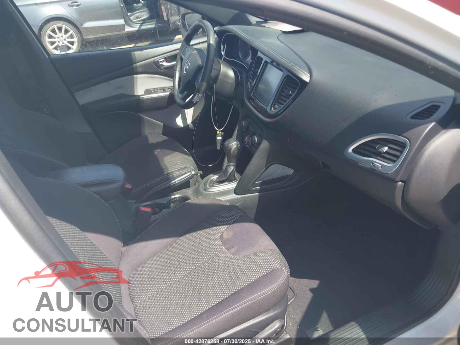 DODGE DART 2015 - 1C3CDFBB0FD165300