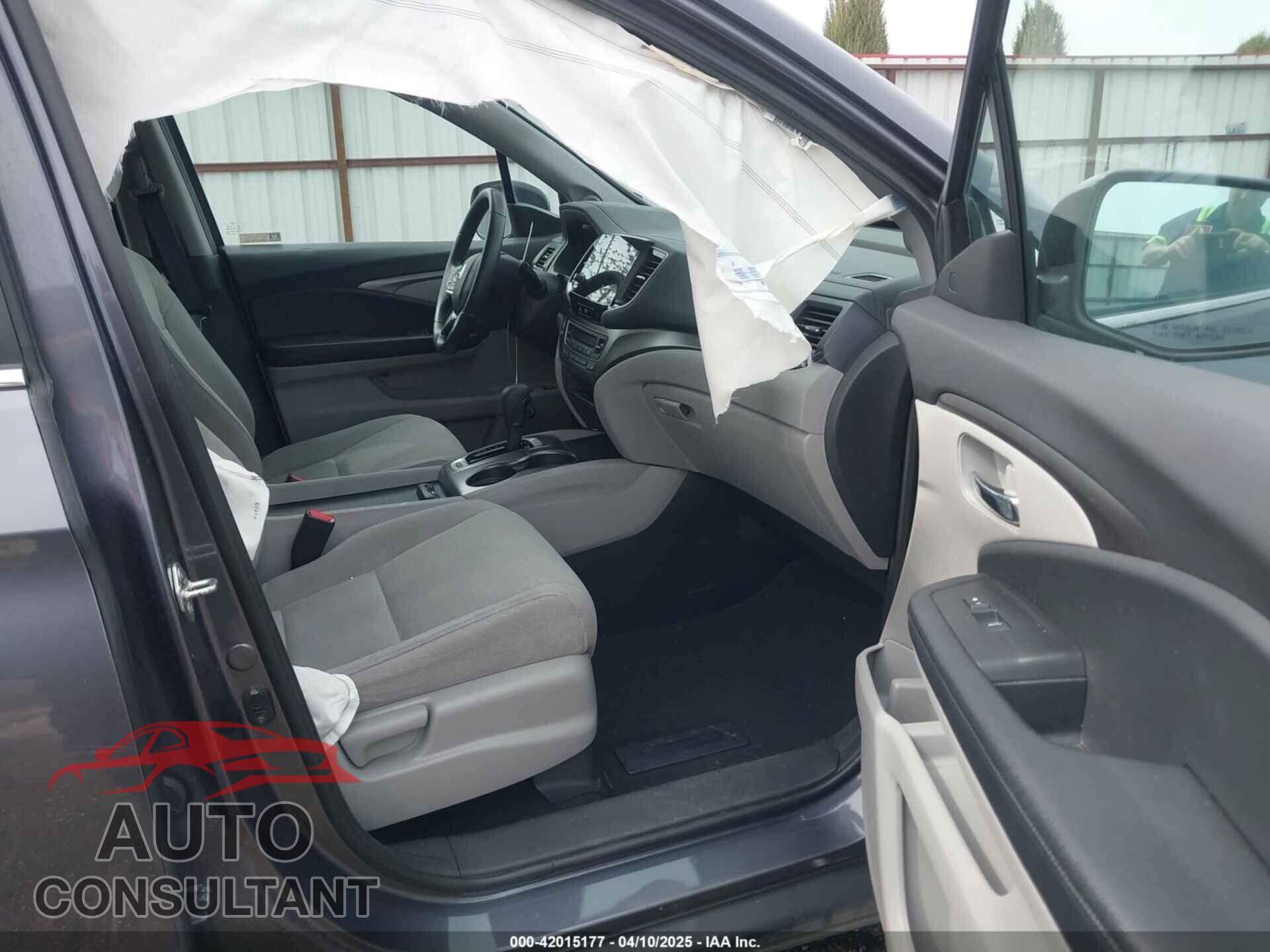 HONDA PILOT 2019 - 5FNYF6H37KB084065