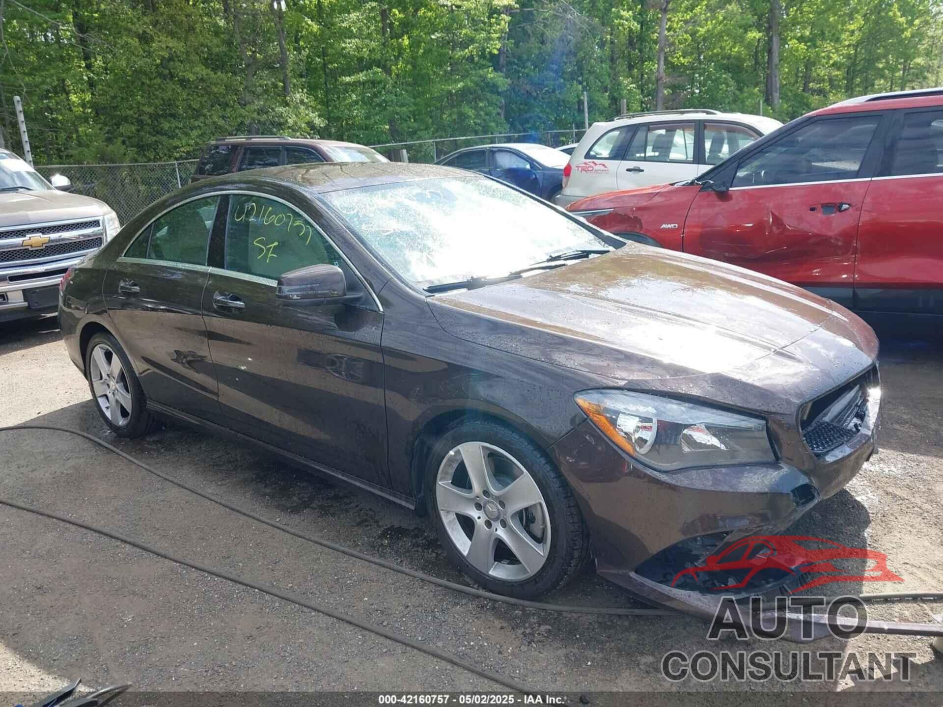 MERCEDES-BENZ CLA 250 2015 - WDDSJ4GB9FN249631