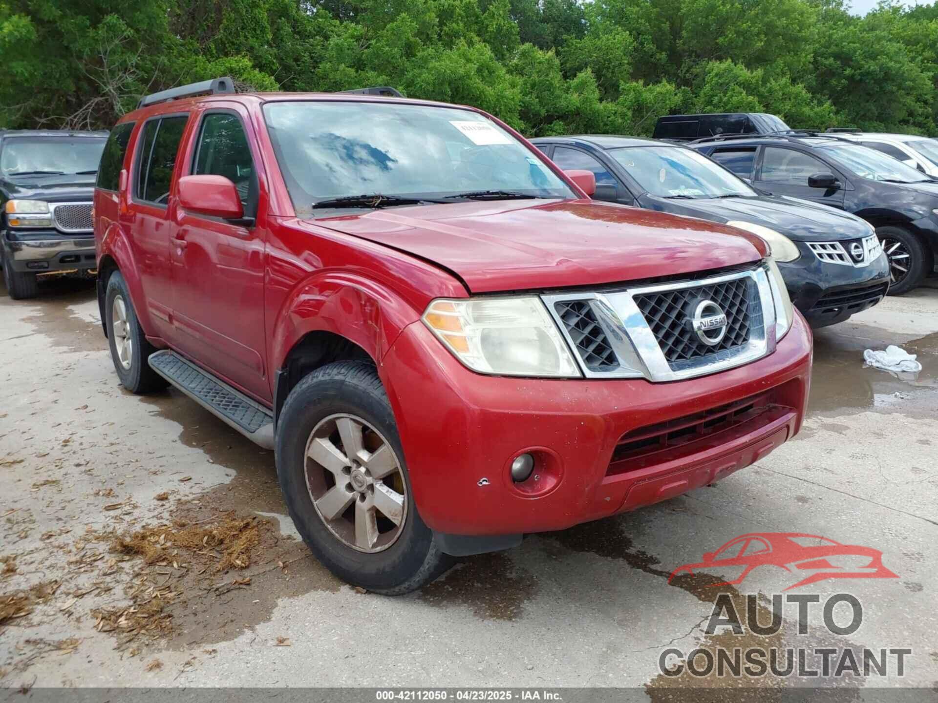 NISSAN PATHFINDER 2010 - 5N1AR1NN9AC604775