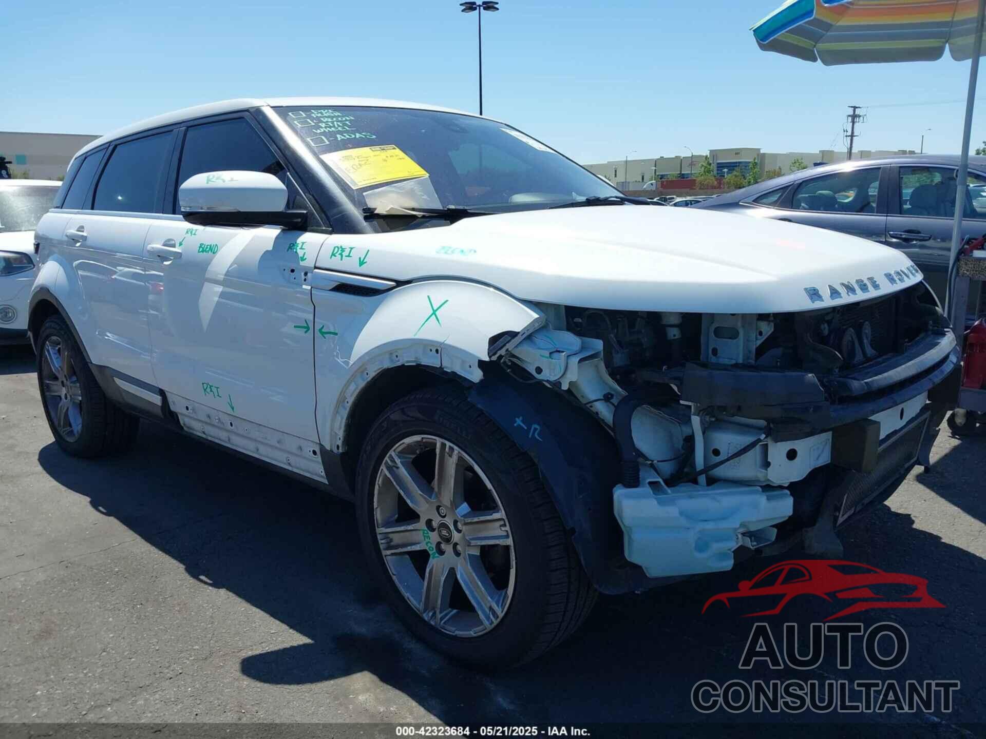 LAND ROVER RANGE ROVER EVOQUE 2013 - SALVV2BG3DH853442