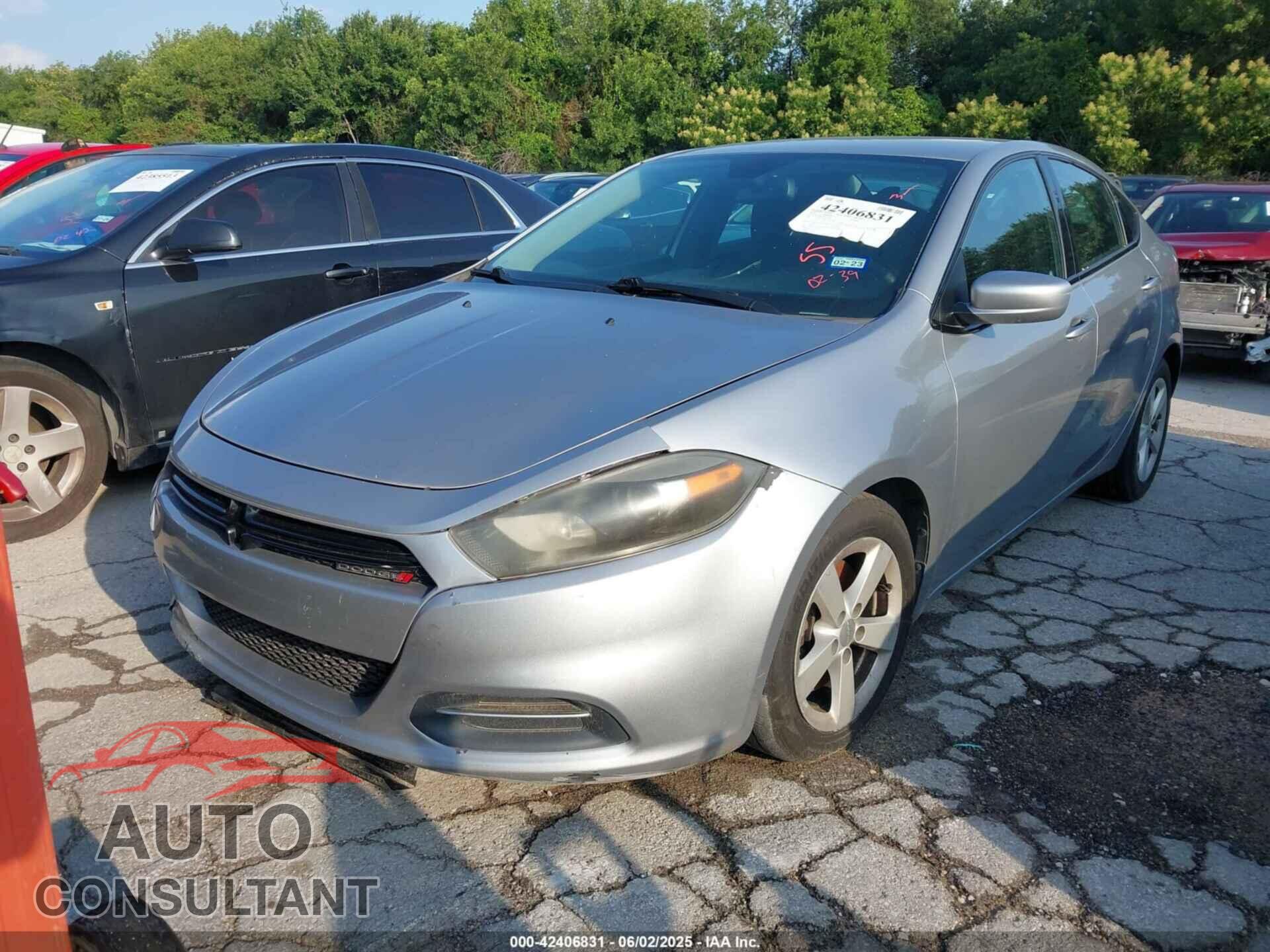 DODGE DART 2015 - 1C3CDFBB7FD319551