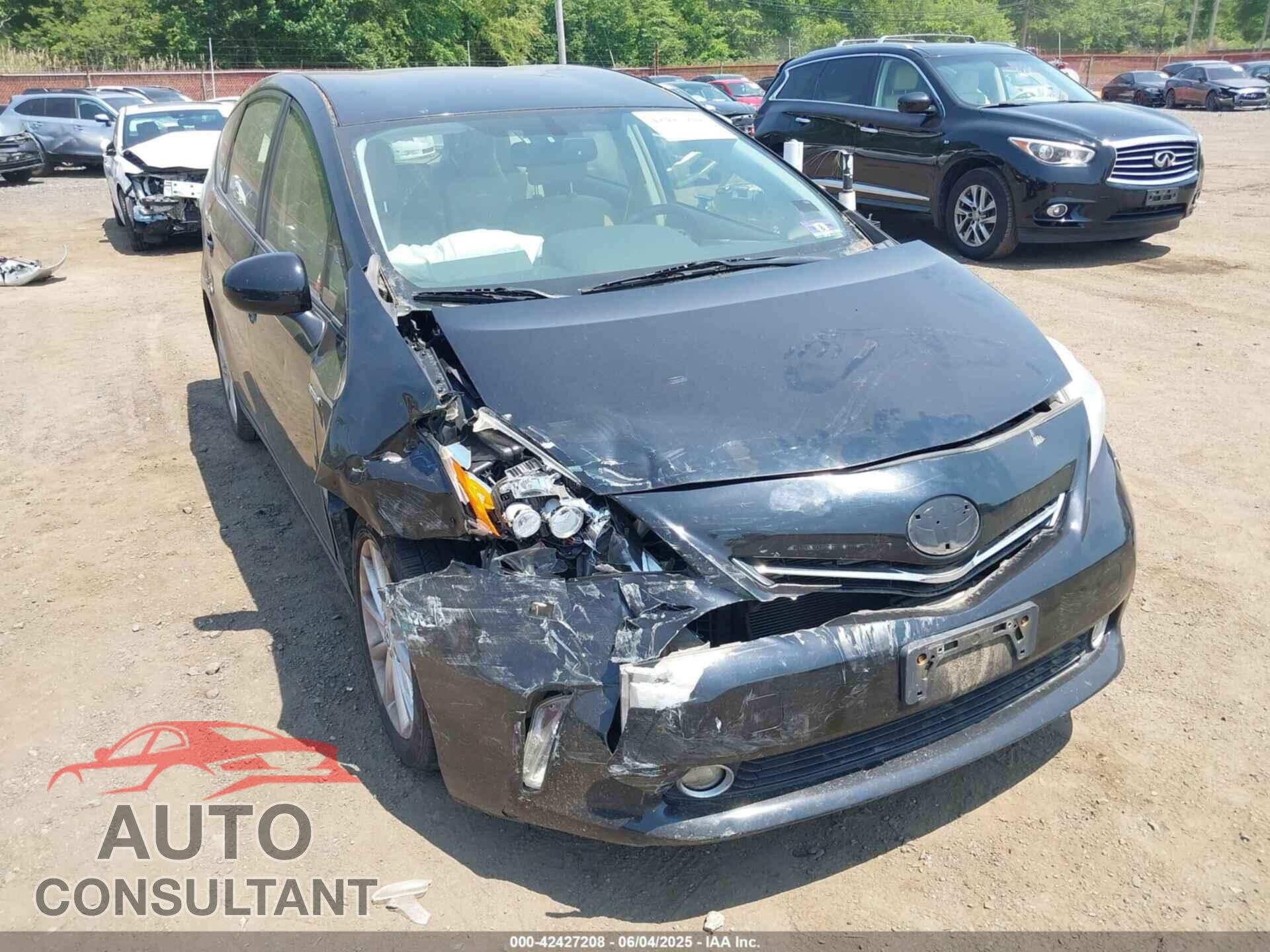 TOYOTA PRIUS V 2013 - JTDZN3EU0D3202847