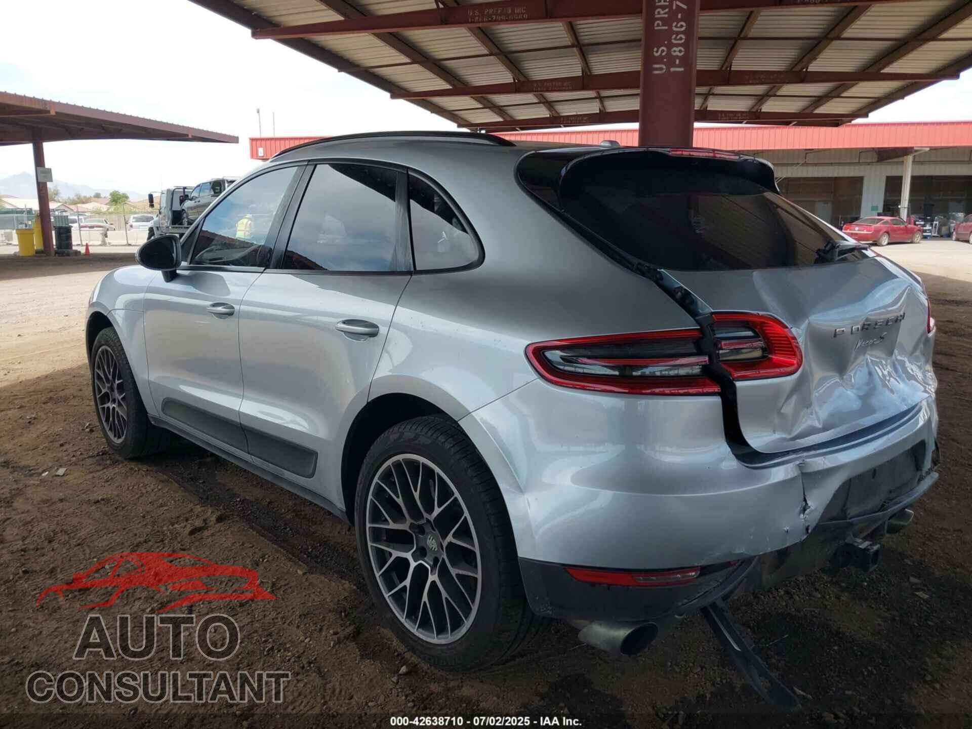 PORSCHE MACAN 2015 - WP1AB2A51FLB60253