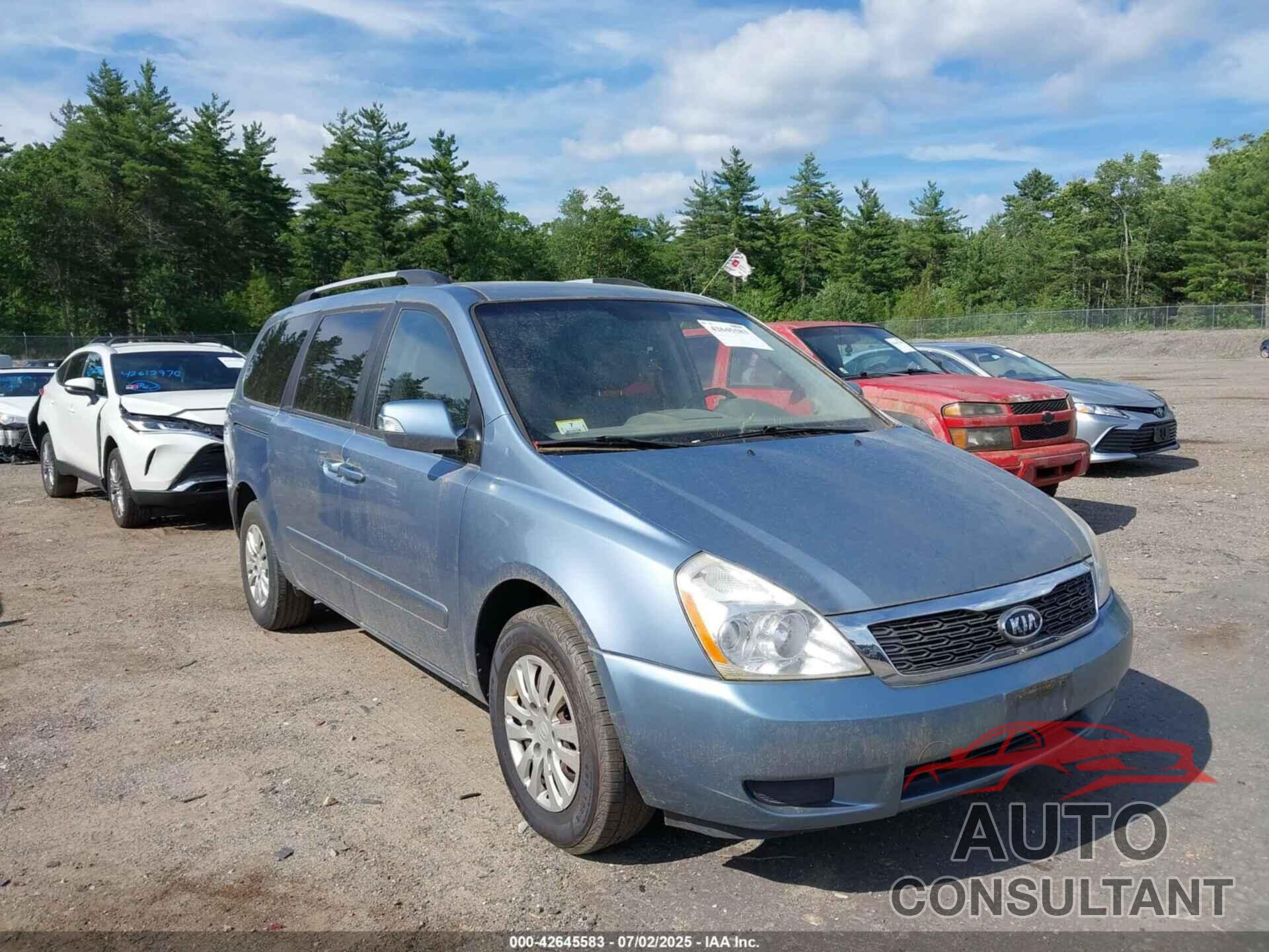 KIA SEDONA 2012 - KNDMG4C79C6446016