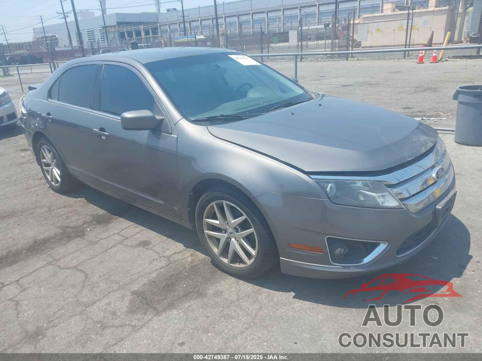 FORD FUSION 2012 - 3FAHP0JA5CR400846