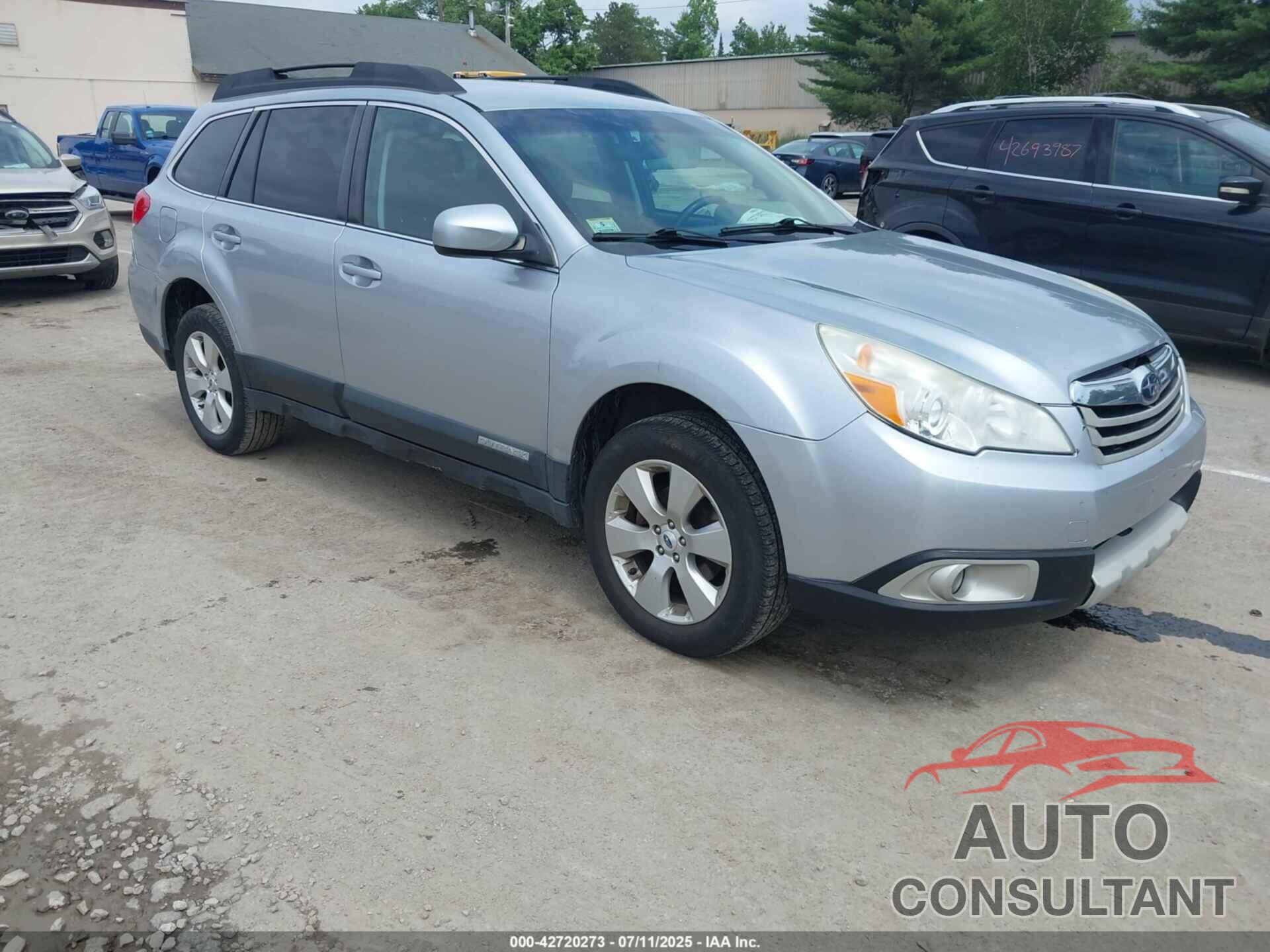 SUBARU OUTBACK 2012 - 4S4BRBJCXC3202314