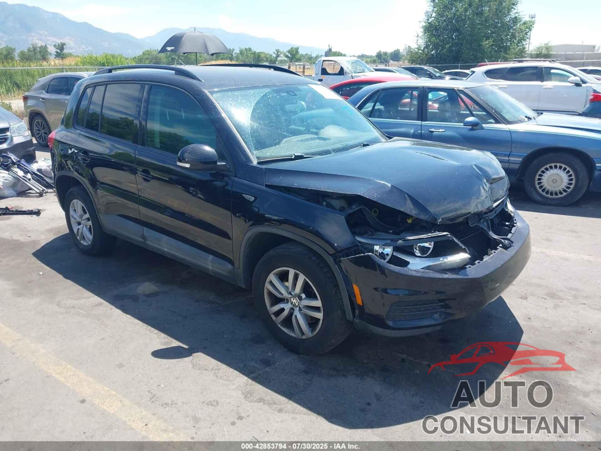 VOLKSWAGEN TIGUAN 2017 - WVGBV7AX4HK015577