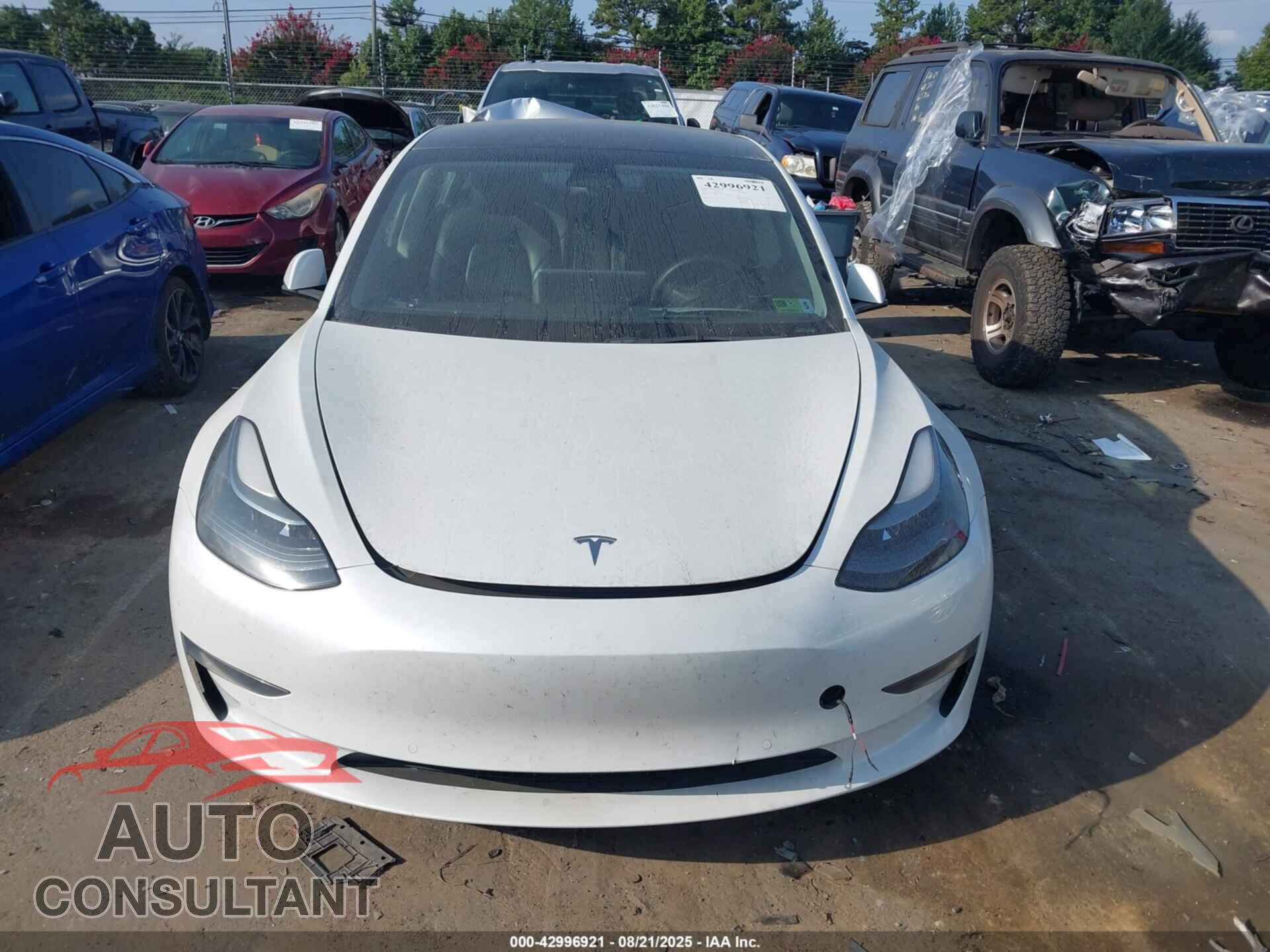 TESLA MODEL 3 2022 - 5YJ3E1EBXNF126938