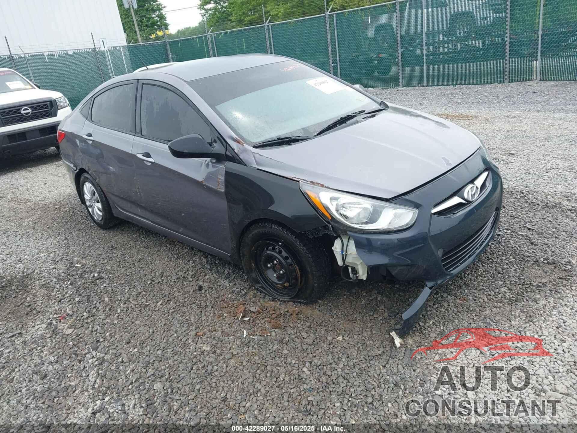 HYUNDAI ACCENT 2013 - KMHCT4AE6DU568852