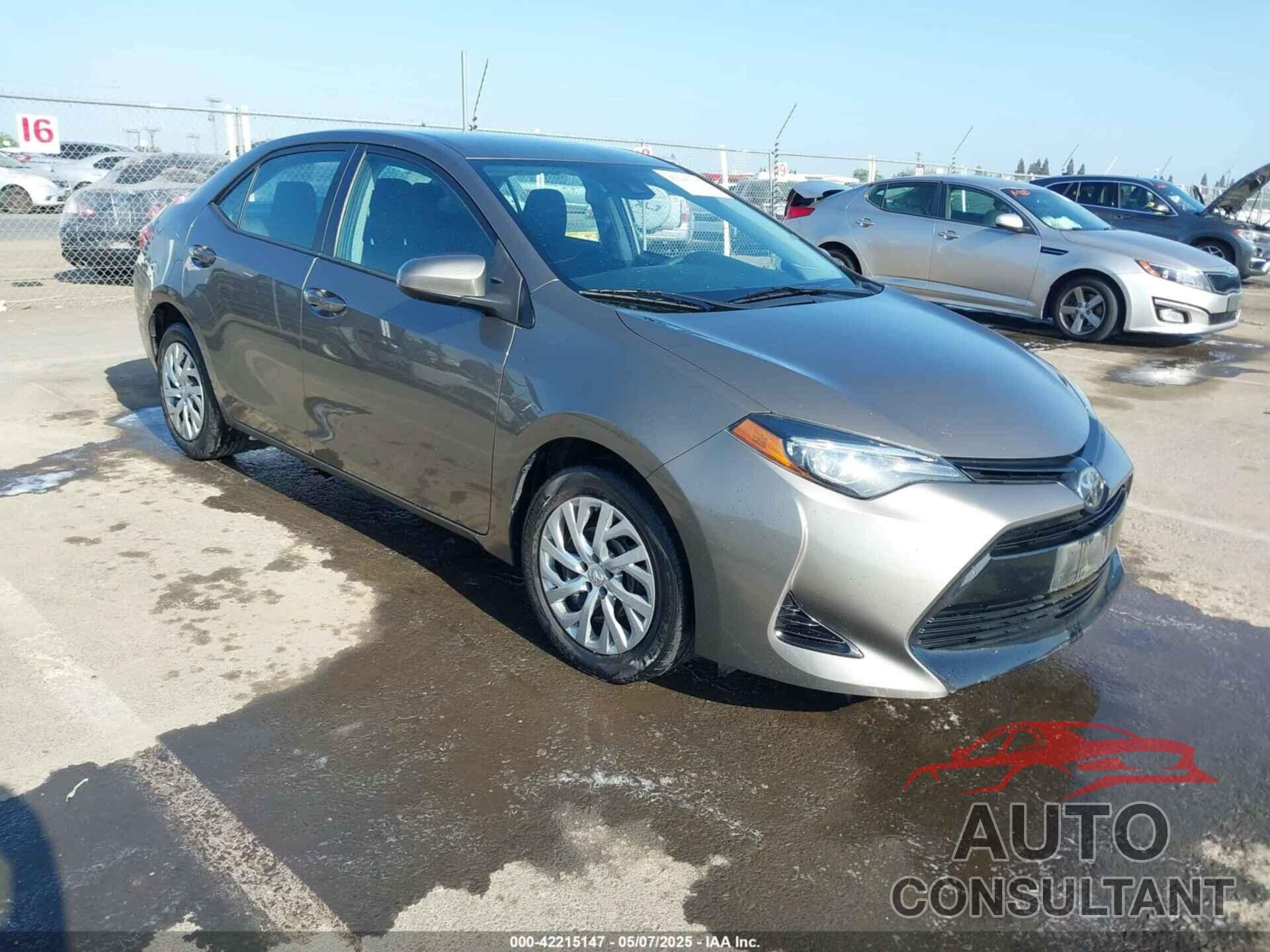 TOYOTA COROLLA 2019 - 2T1BURHE1KC136602