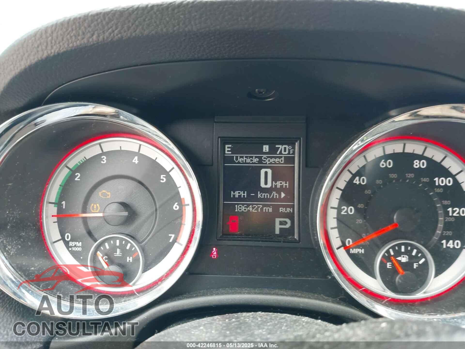 DODGE DURANGO 2013 - 1C4SDJET7DC512400