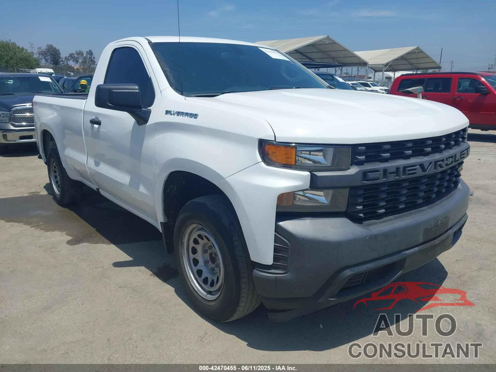 CHEVROLET SILVERADO 1500 2020 - 3GCNWAEH8LG236016