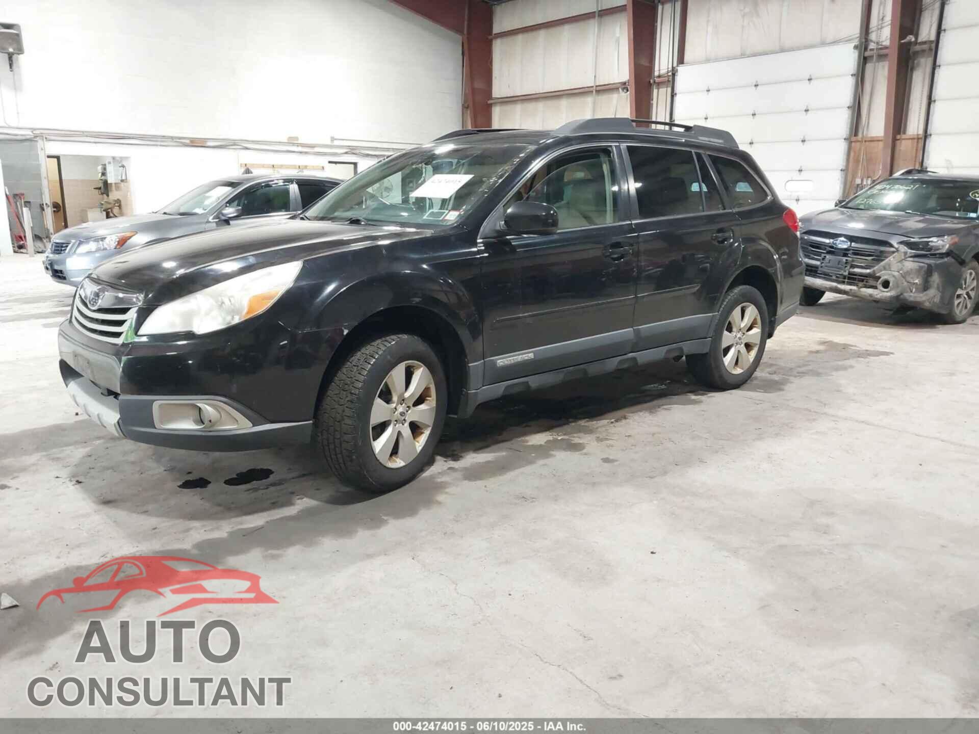 SUBARU OUTBACK 2012 - 4S4BRBKC5C3263021