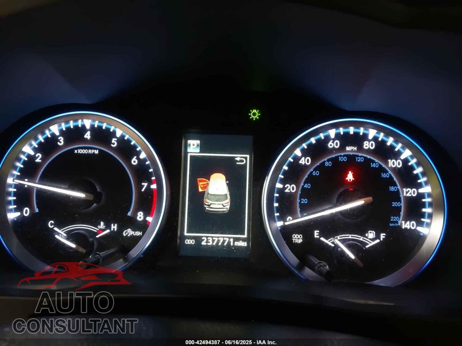 TOYOTA HIGHLANDER 2017 - 5TDJZRFH7HS411075