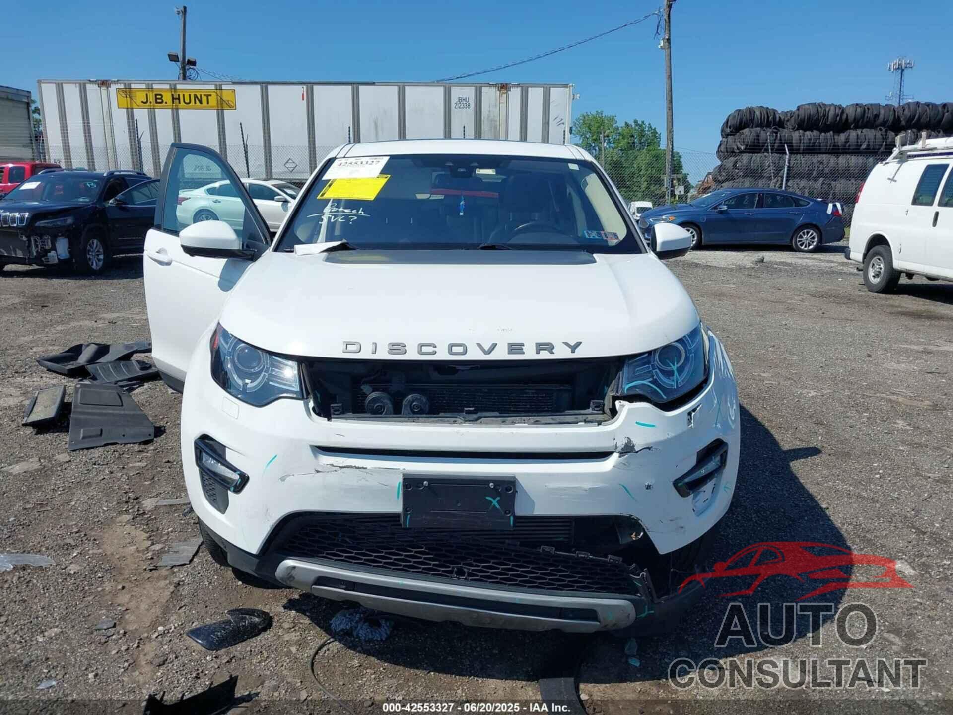 LAND ROVER DISCOVERY SPORT 2017 - SALCR2BG4HH711358