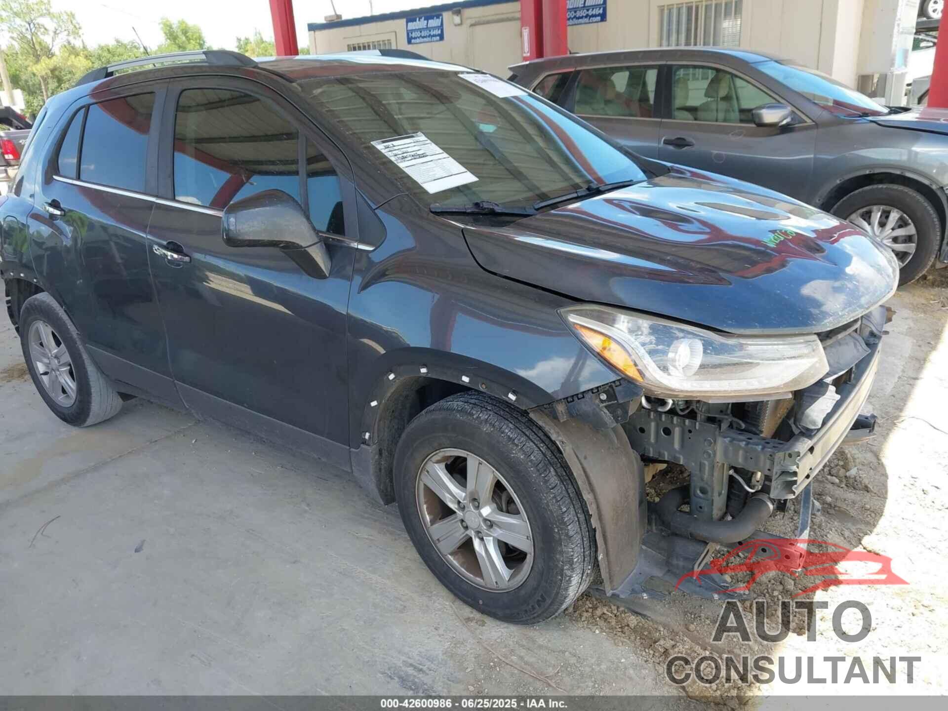 CHEVROLET TRAX 2017 - 3GNCJLSB6HL154342